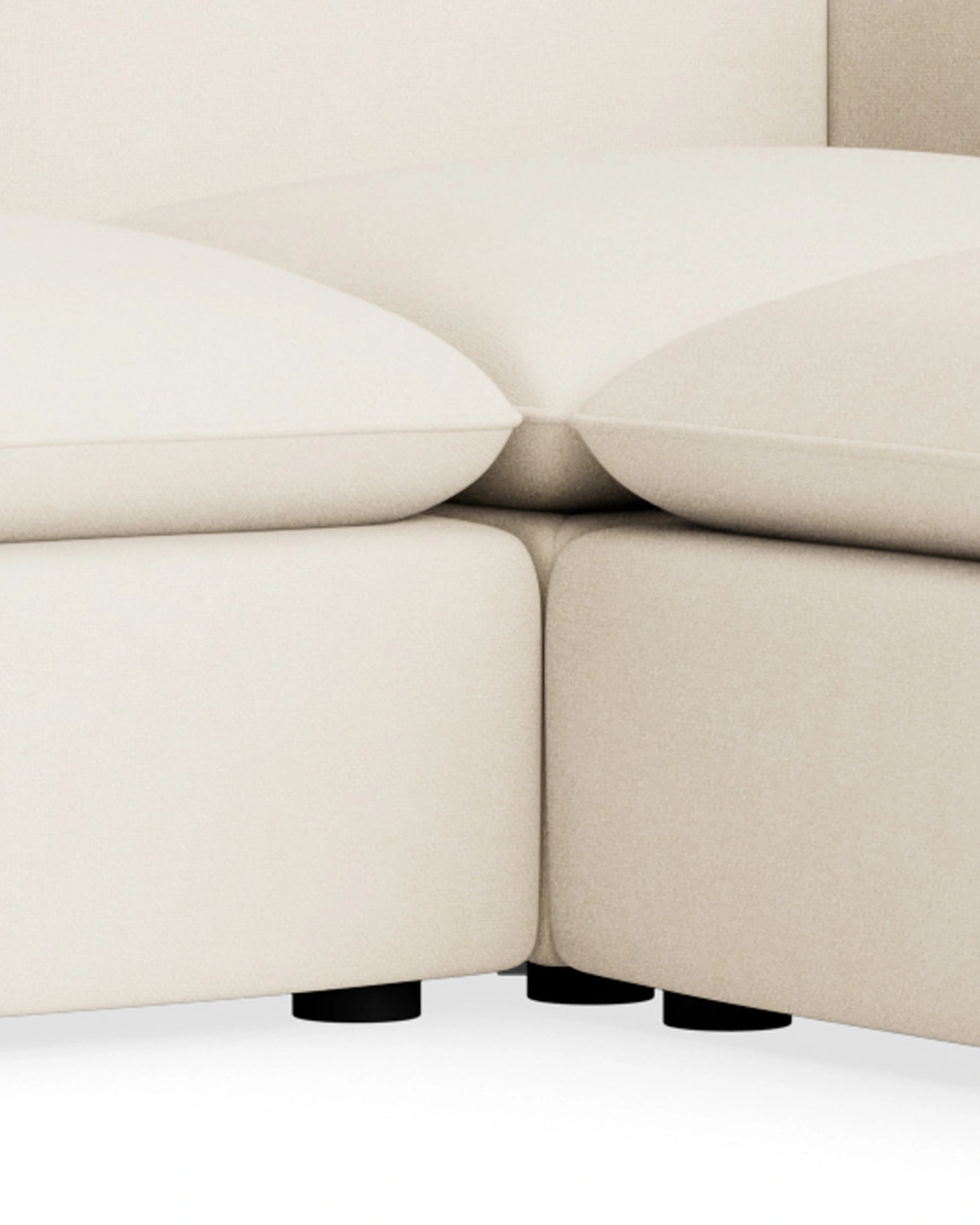 Muro Corner Sofa - Fossil Vanilla