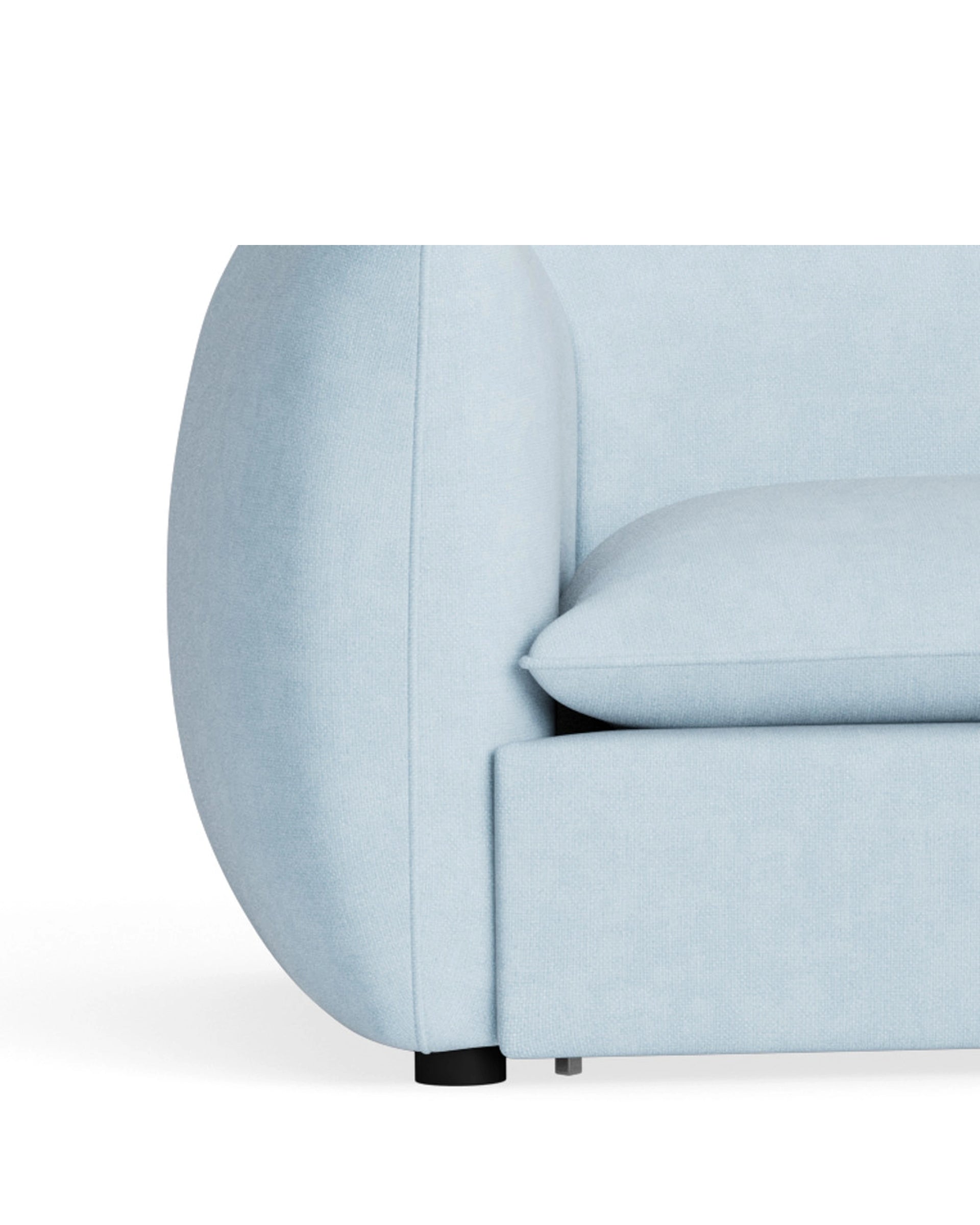 Muro Corner Sofa - Fossil Powder Blue