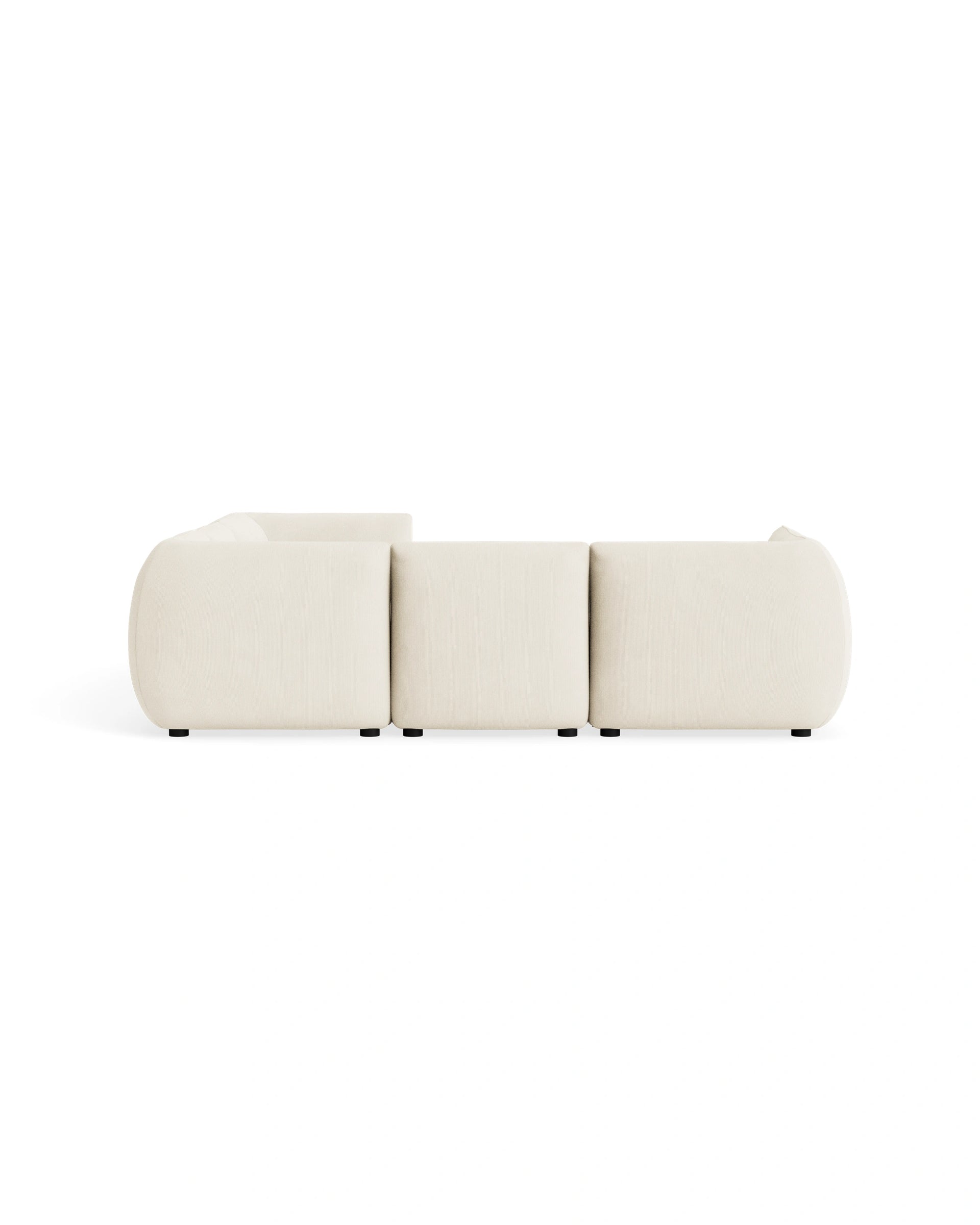 Muro Corner Sofa - Corduroy Off White