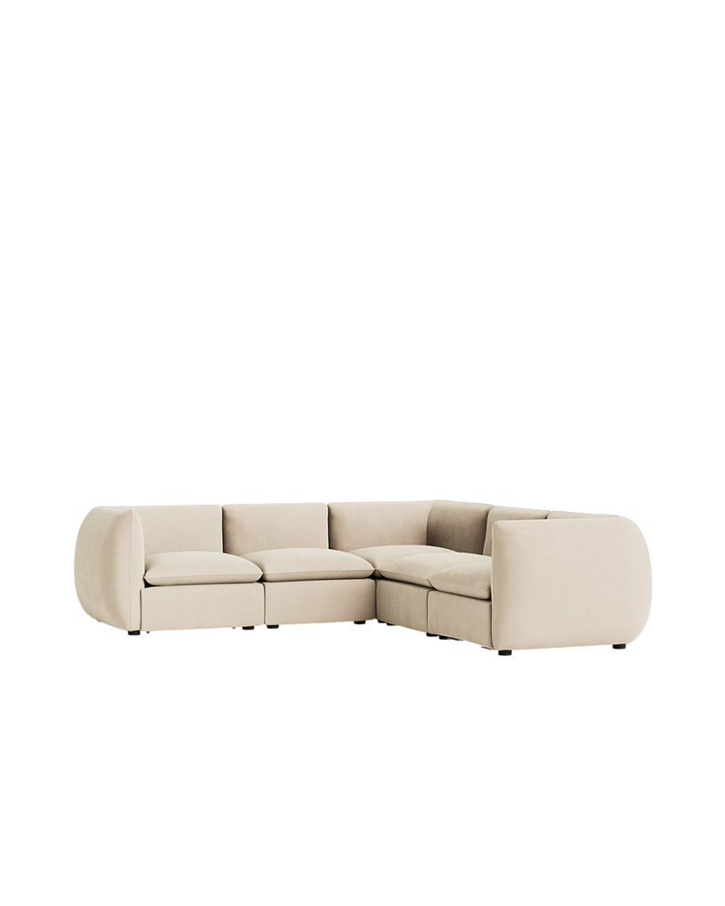 Muro Corner Sofa - Corduroy Mist
