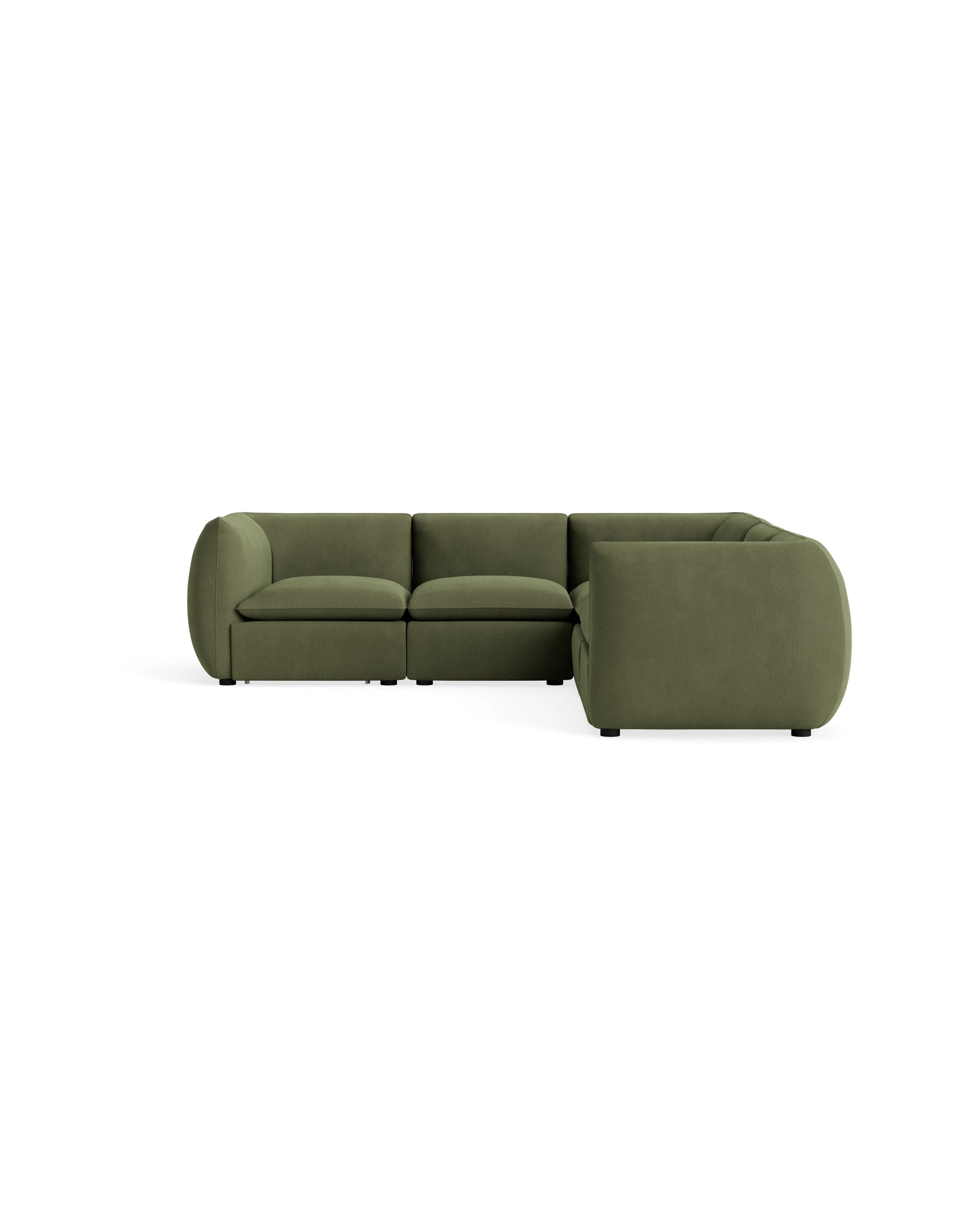 Muro Corner Sofa - Corduroy Forest