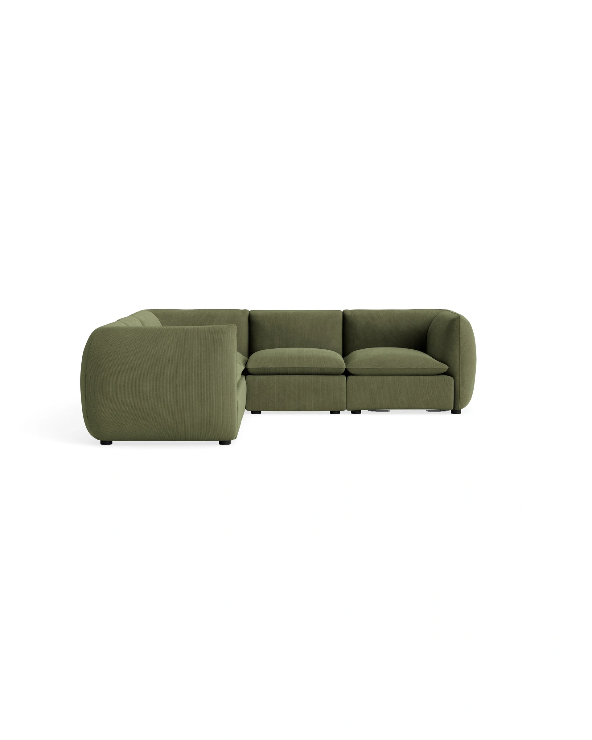 Muro Corner Sofa - Corduroy Forest