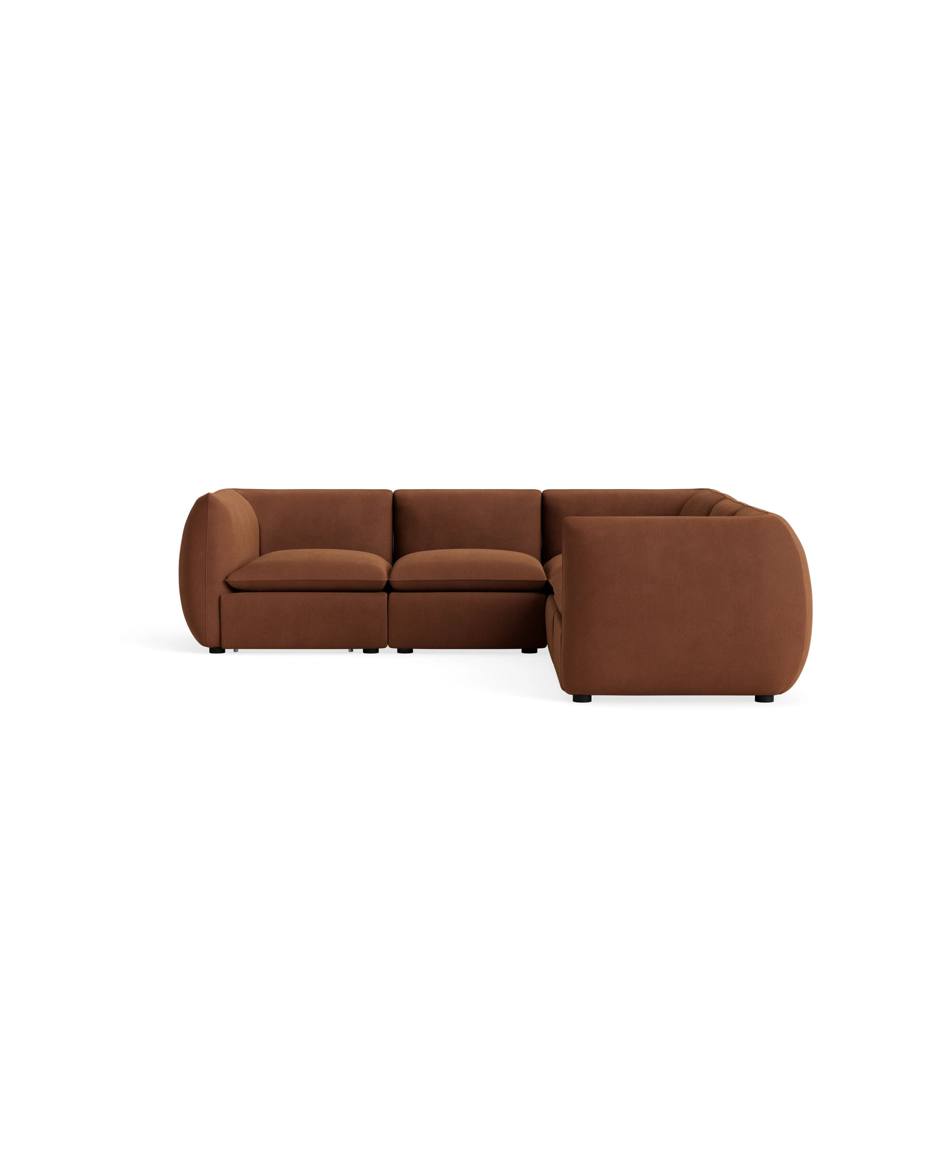 Muro Corner Sofa - Corduroy Cocoa