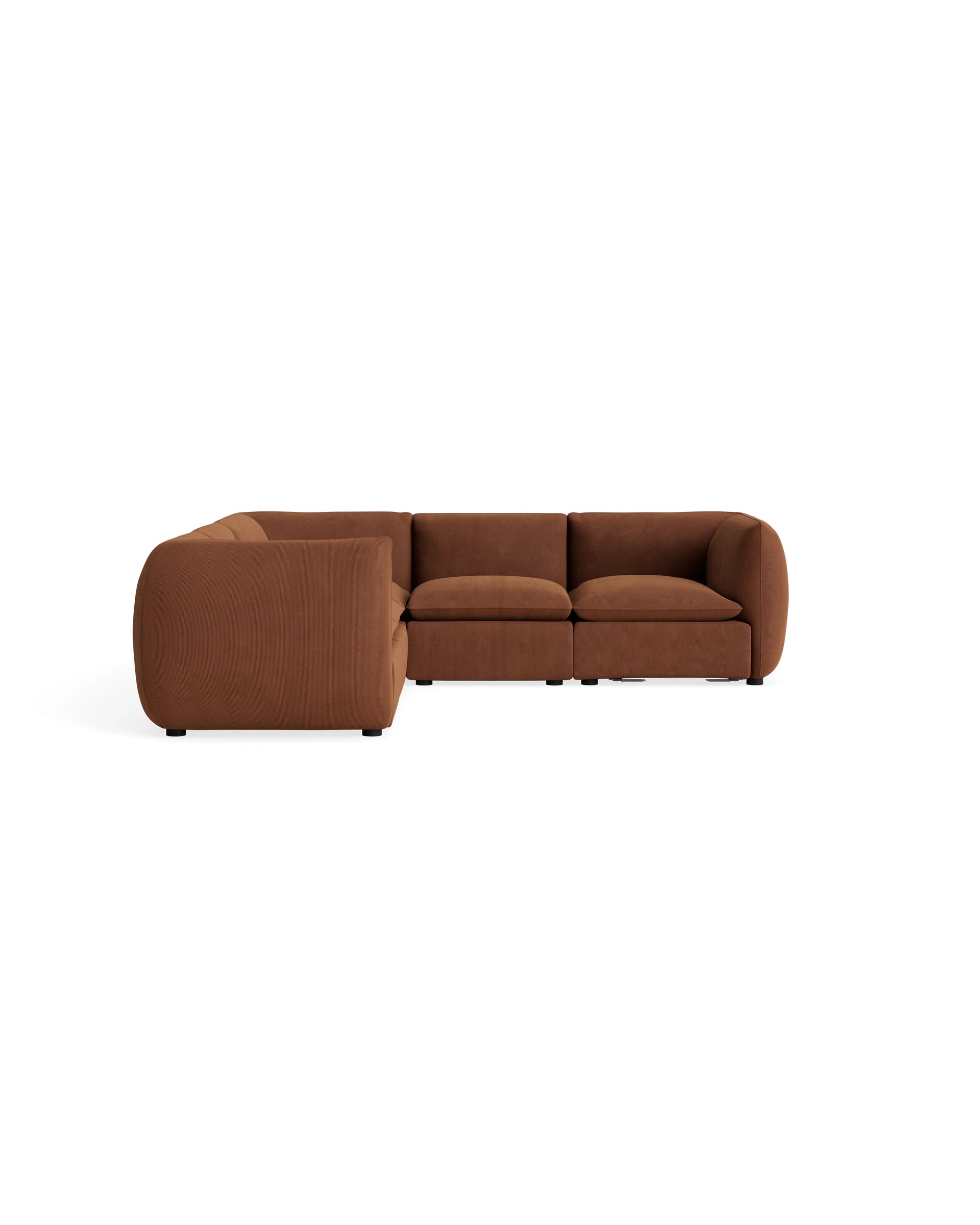 Muro Corner Sofa - Corduroy Cocoa