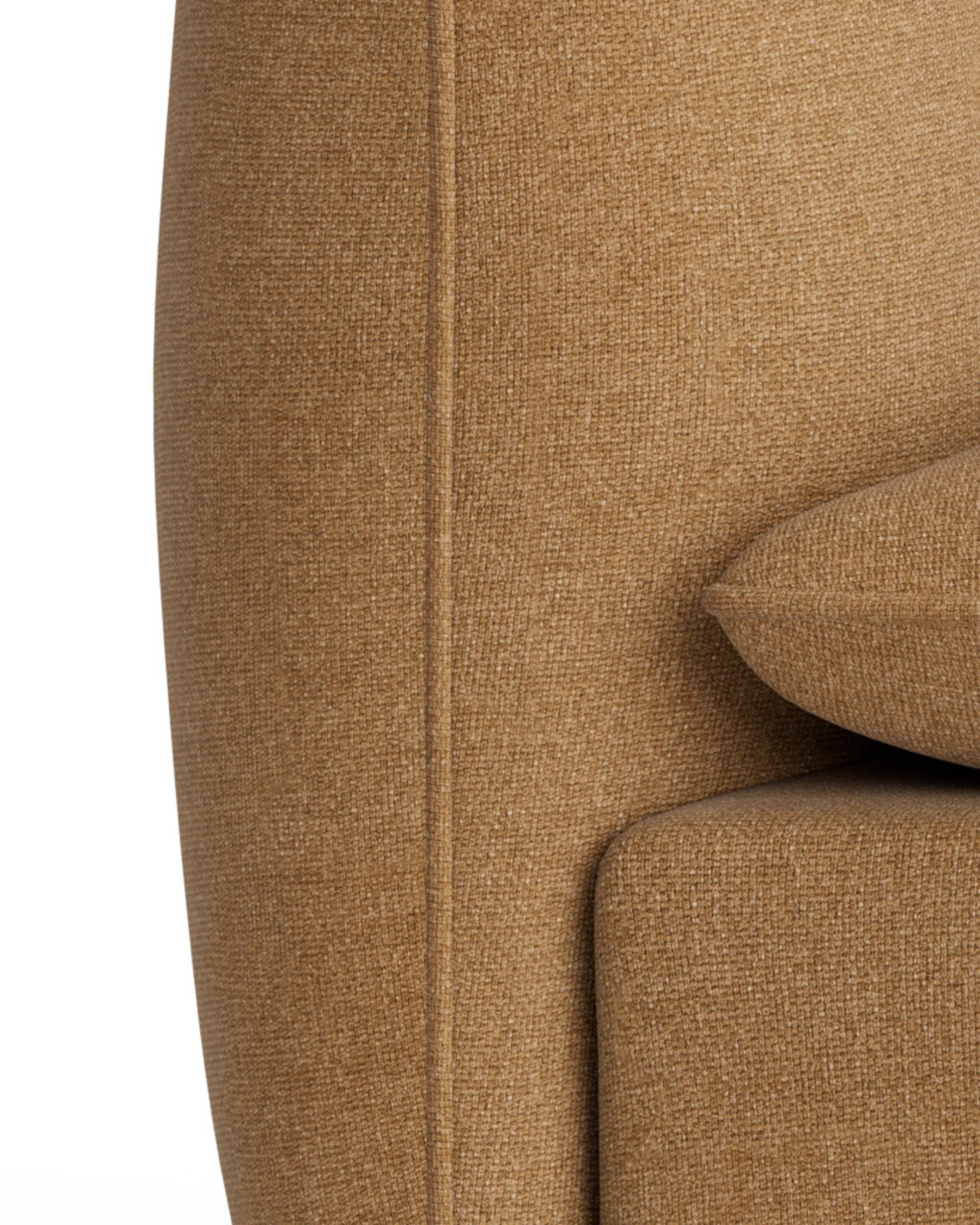 Muro Armless Middle Sofa Module - Fossil Fawn