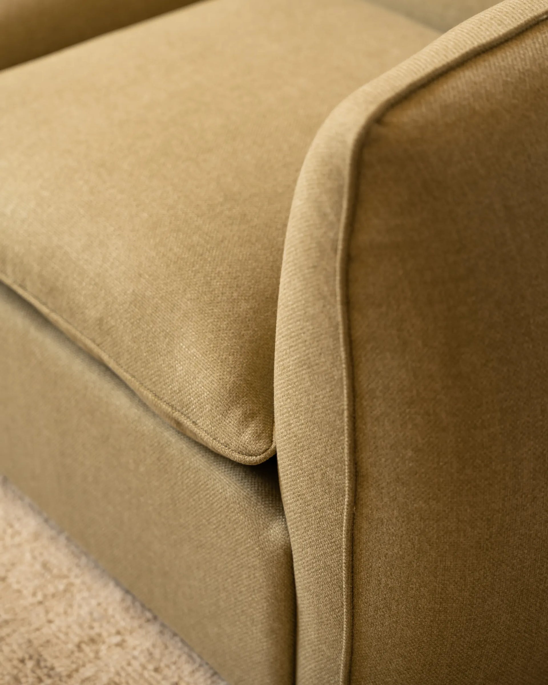 Muro Armless Middle Sofa Module - Fossil Eucalyptus