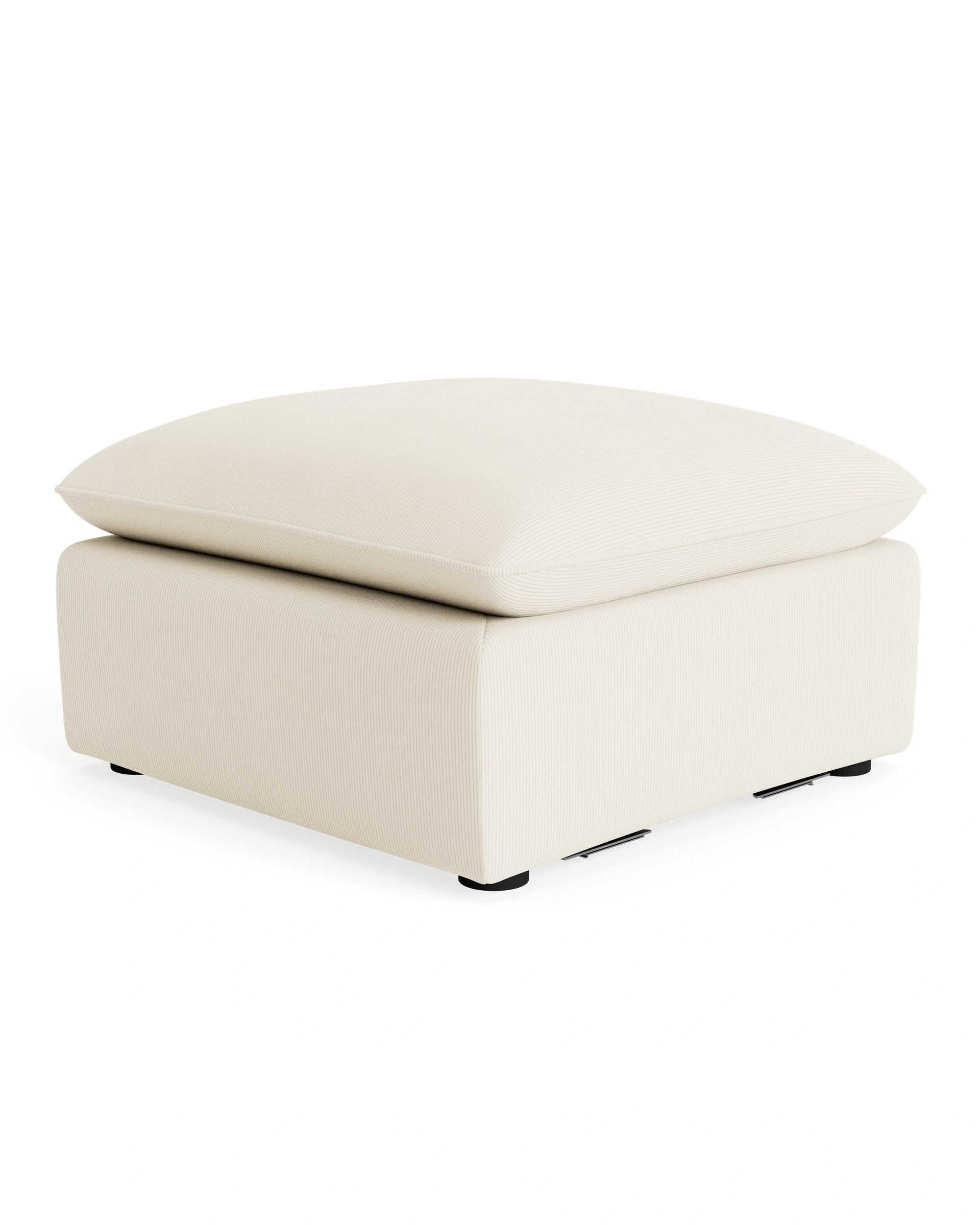 Muro Ottoman - Corduroy Off White