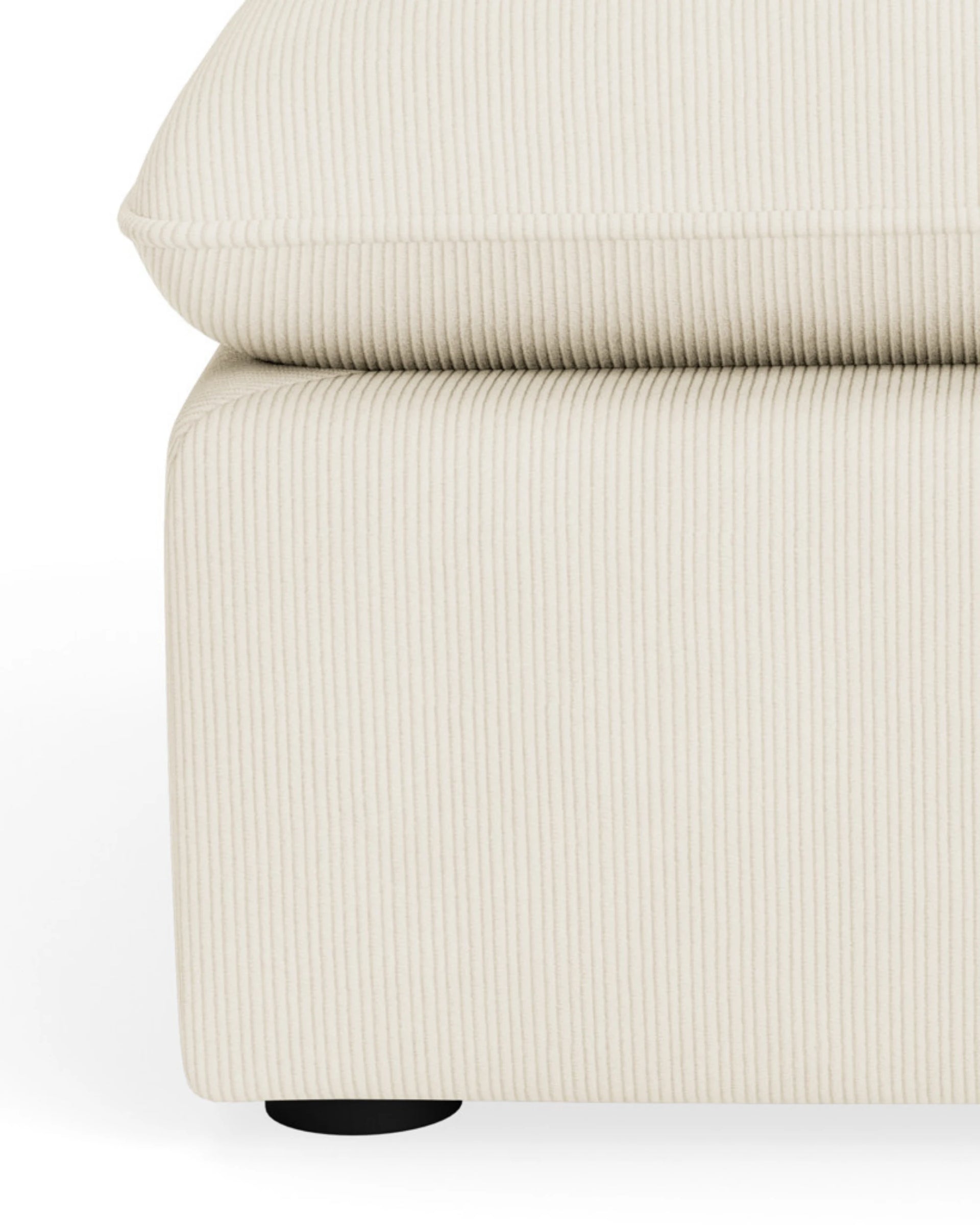 Muro Ottoman - Corduroy Off White