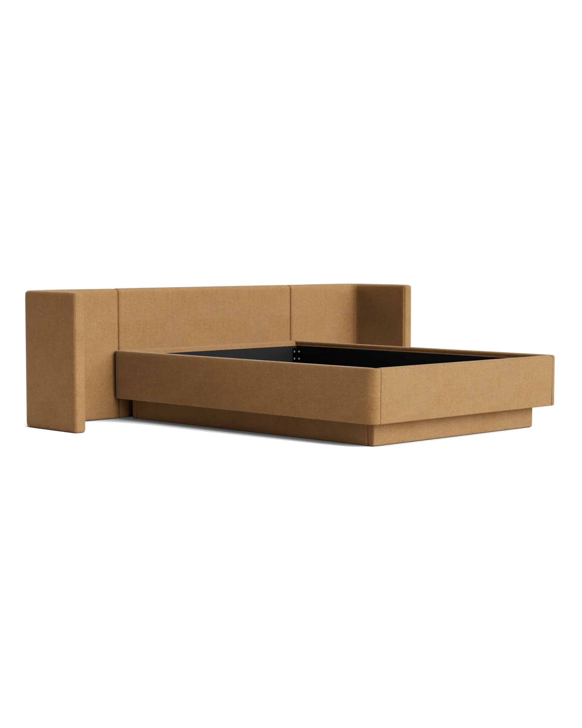 Hiatus Queen Bed - Fossil Fawn