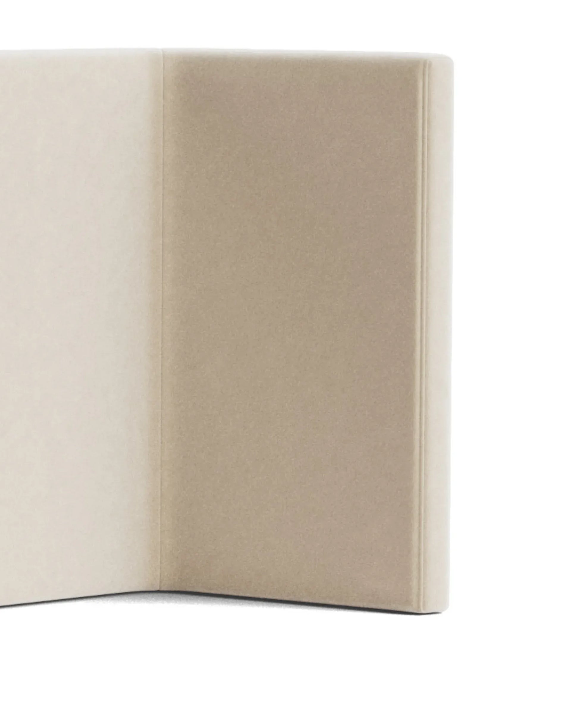 Hiatus King Bed Head - Eden Ecru