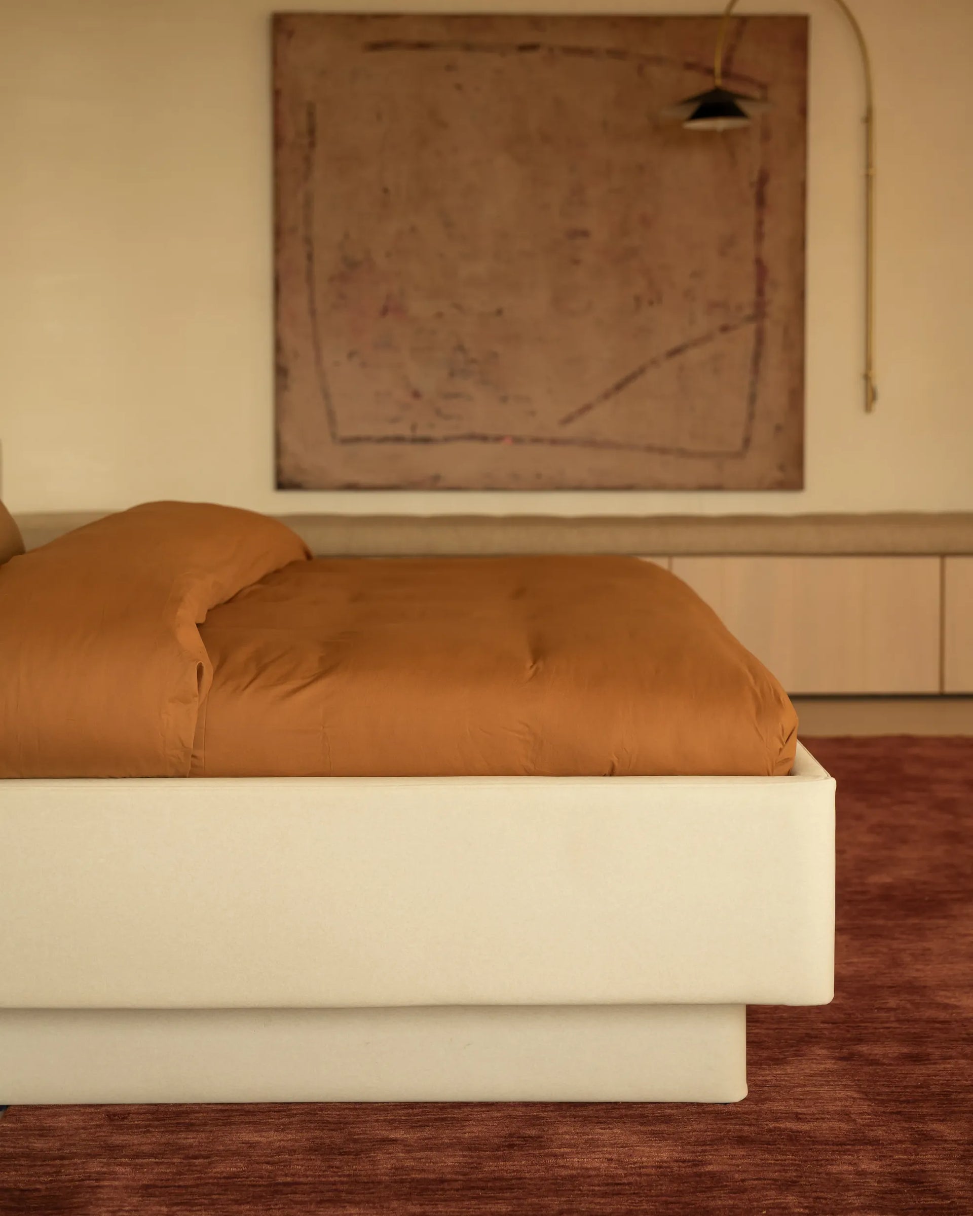 Hiatus Queen Bed - Eden Ecru