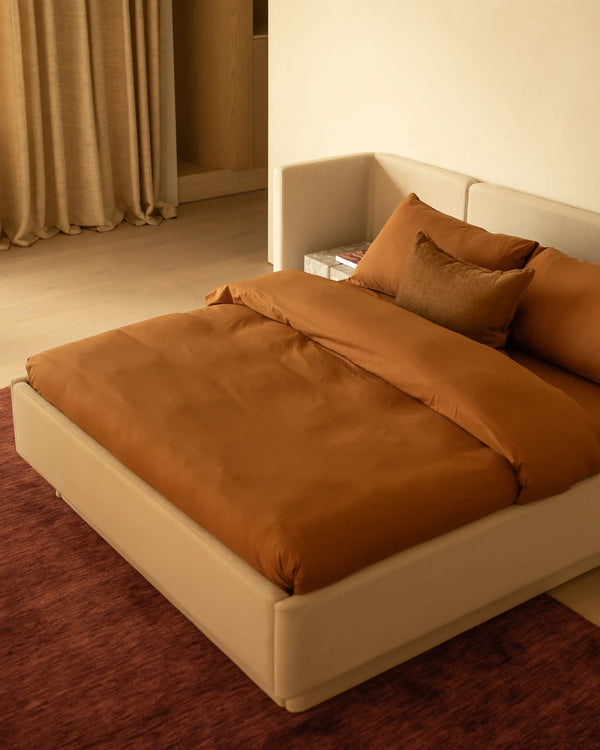 Hiatus King Bed - Eden Ecru