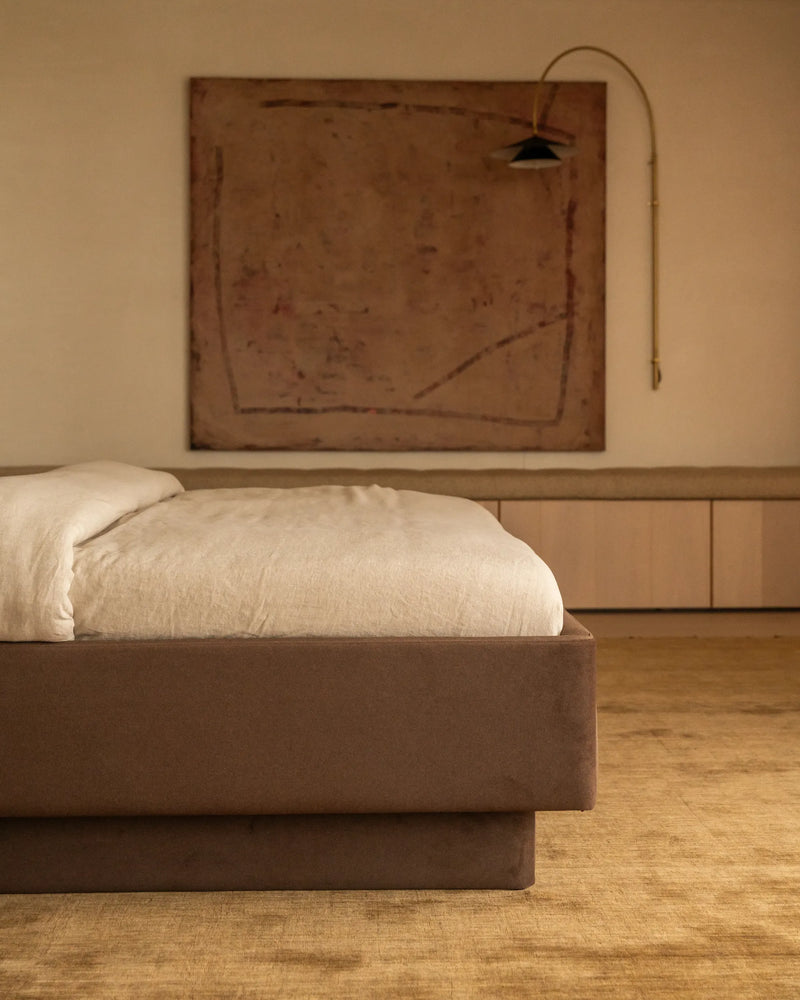 Hiatus King Bed Base - Eden Java