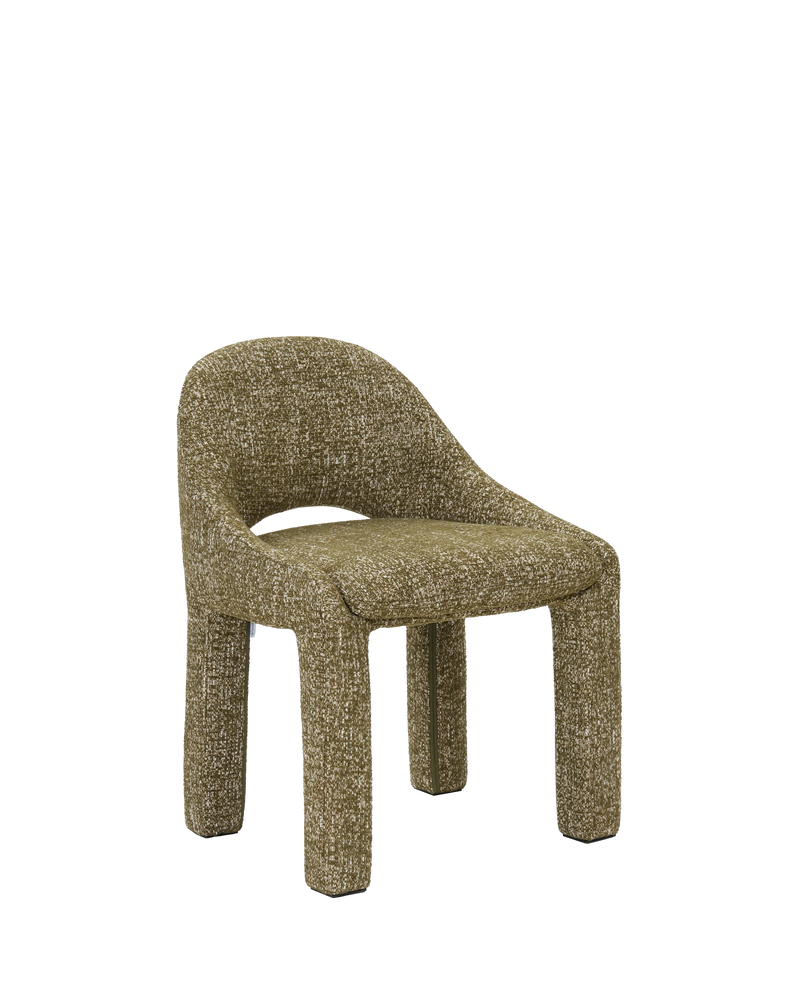 Tote Dining Chair - Fleck Olive