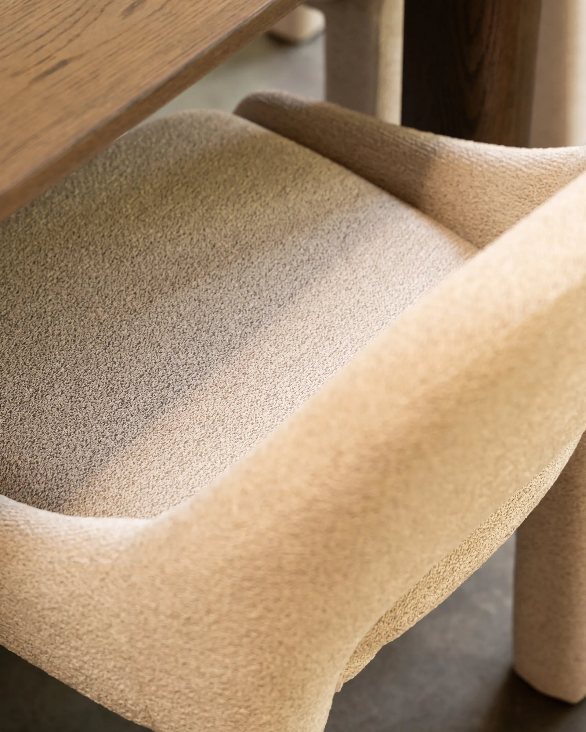 Tote Dining Chair - Tate Biscotti