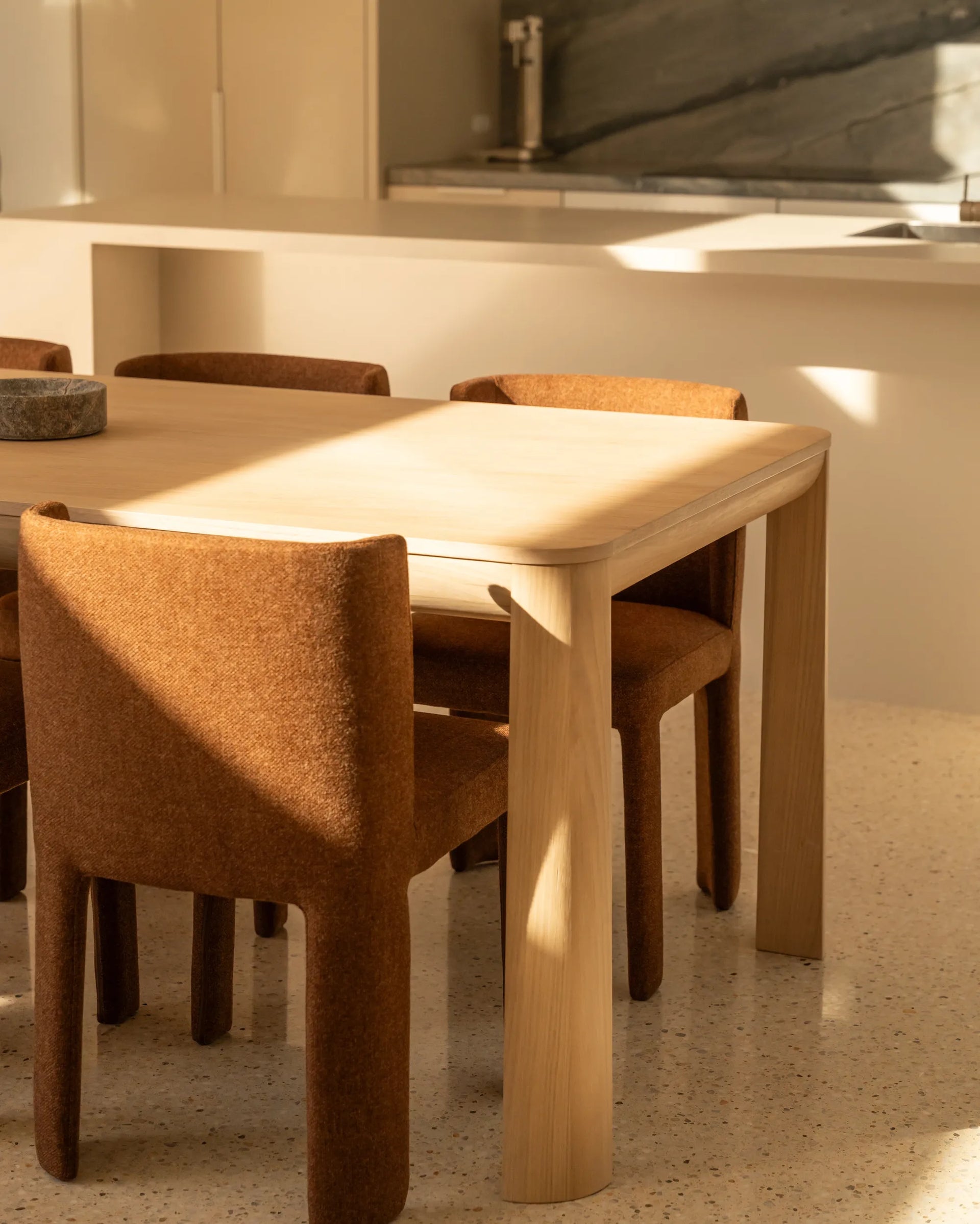 Seren Dining Chair - Fossil Chocolate