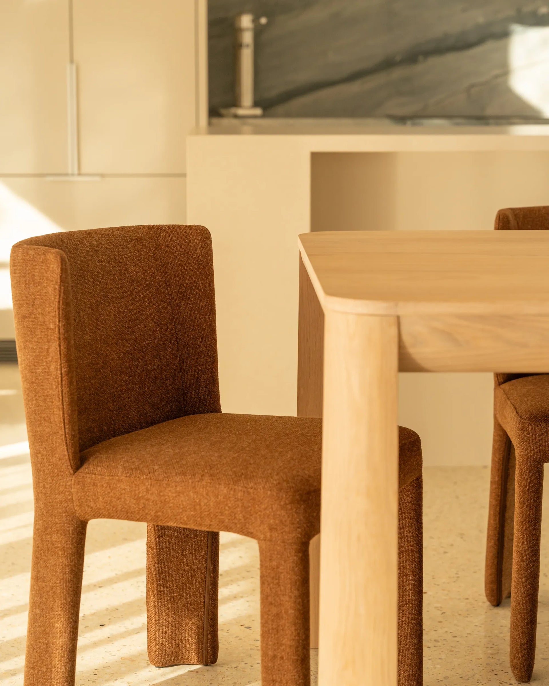Seren Dining Chair - Fossil Chocolate