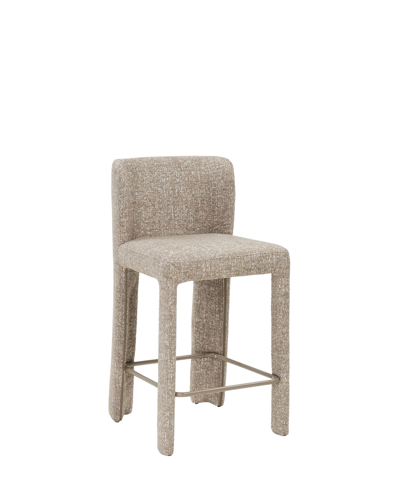 Seren Bar Stool - Fleck Smoke