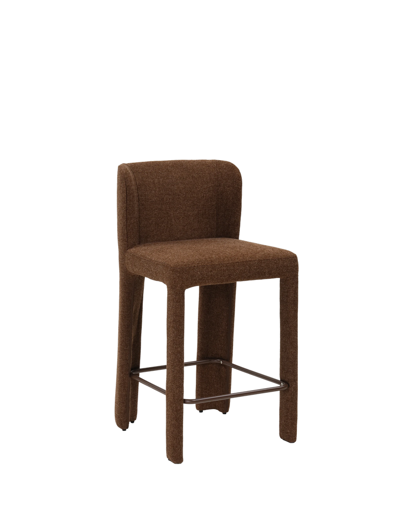 Seren Bar Stool - Fossil Chocolate