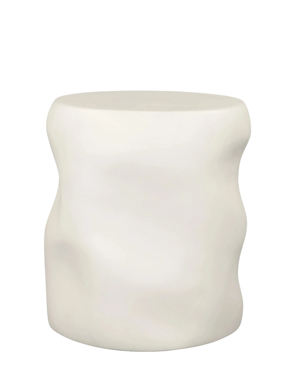 Rhodes Outdoor Side Table - White