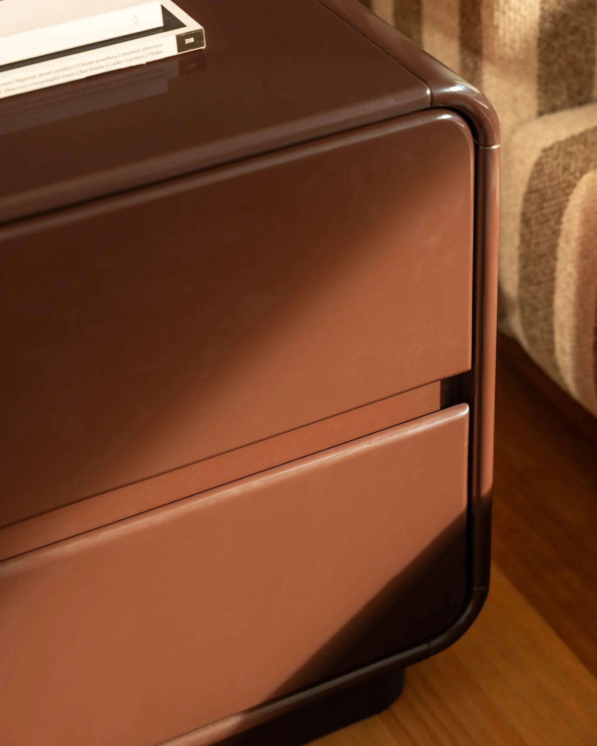 Sora Bedside Table - Fudge