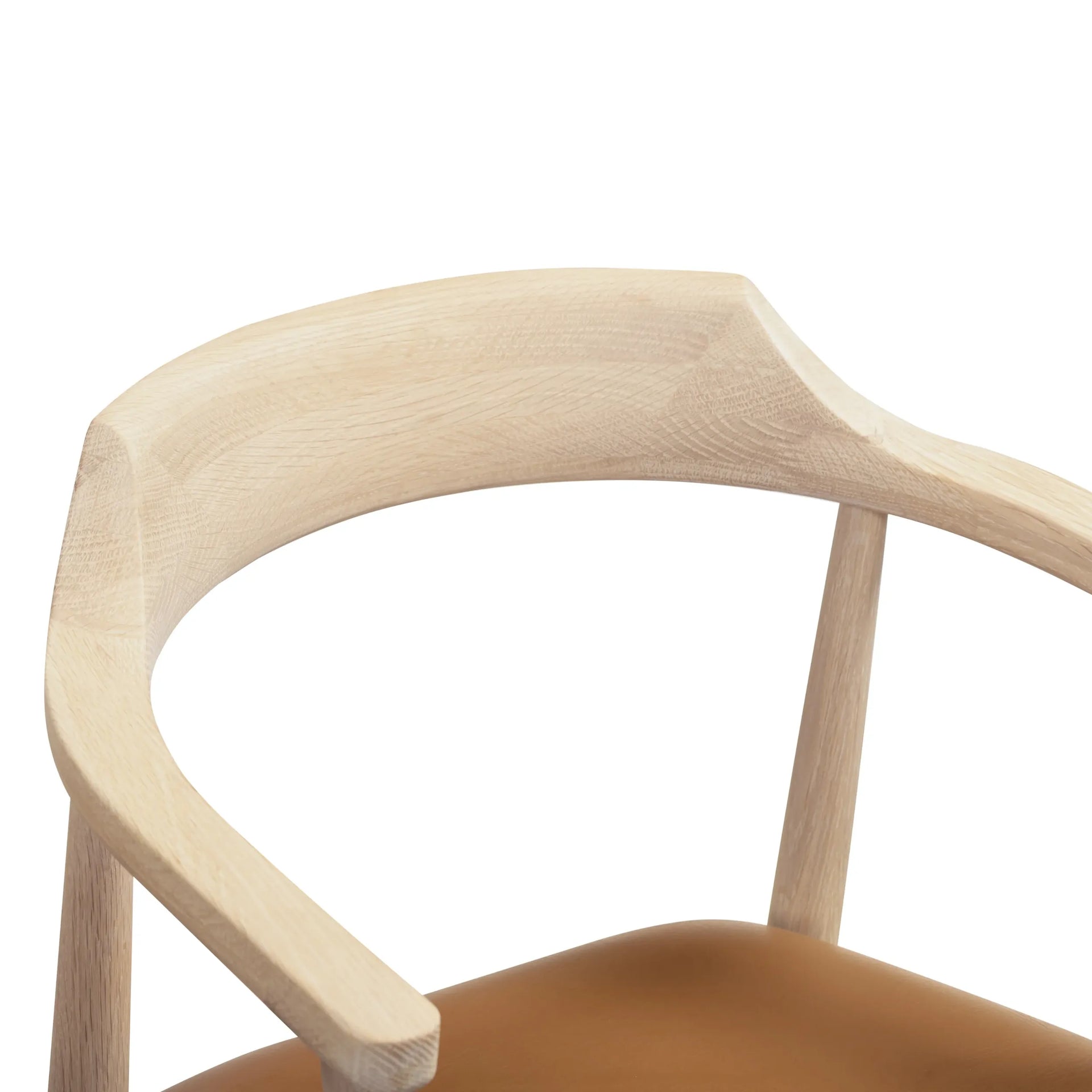 Profile Dining Chair - Oak / Tan Leather