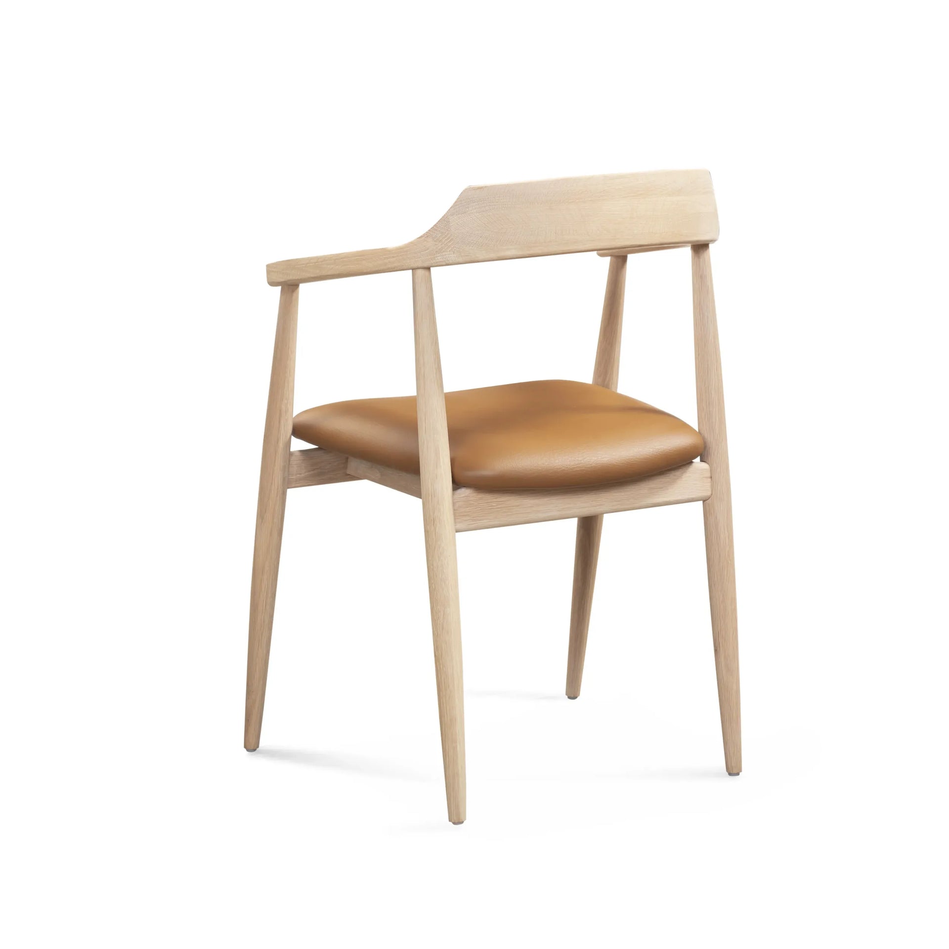 Profile Dining Chair - Oak / Tan Leather