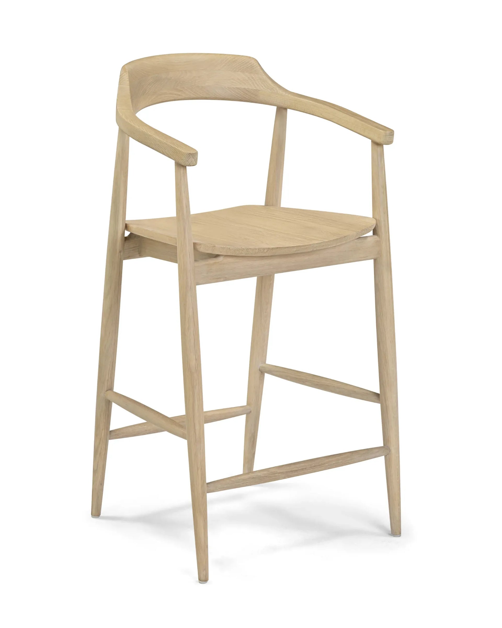 Profile Bar Stool 65cm - Oak