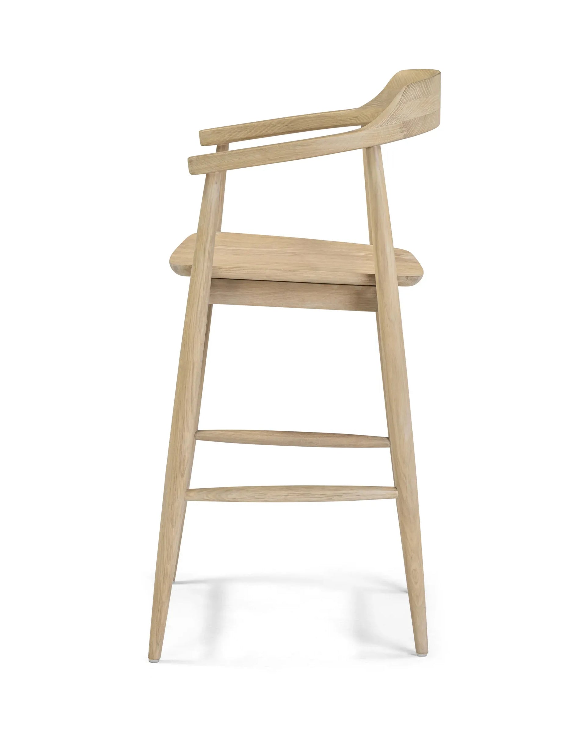Profile Bar Stool 65cm - Oak