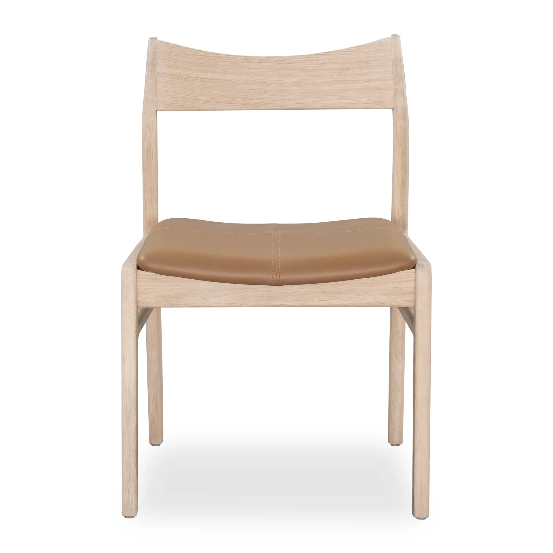 Eclipse Dining Chair - Oak / Tan Leather