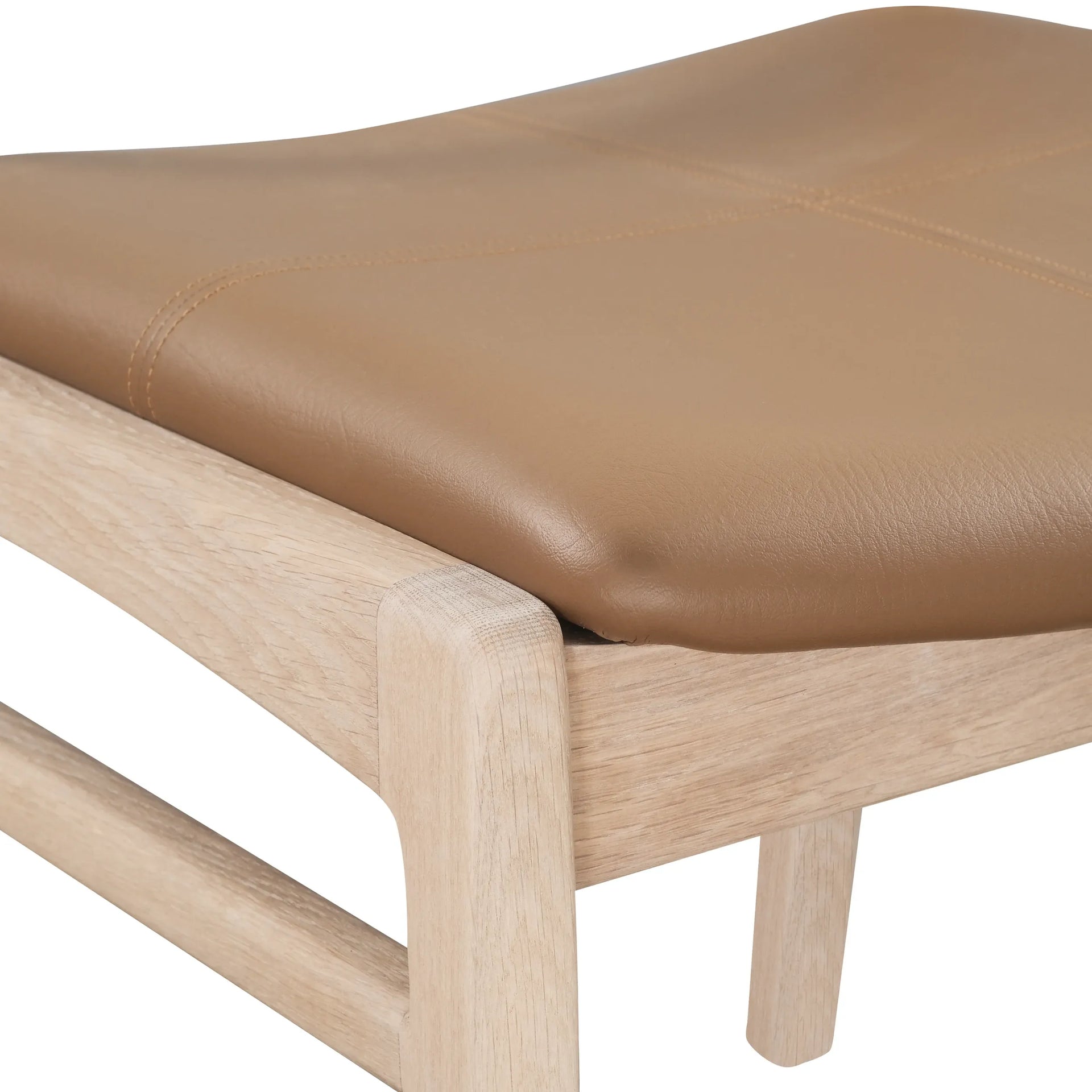 Eclipse Dining Chair - Oak / Tan Leather