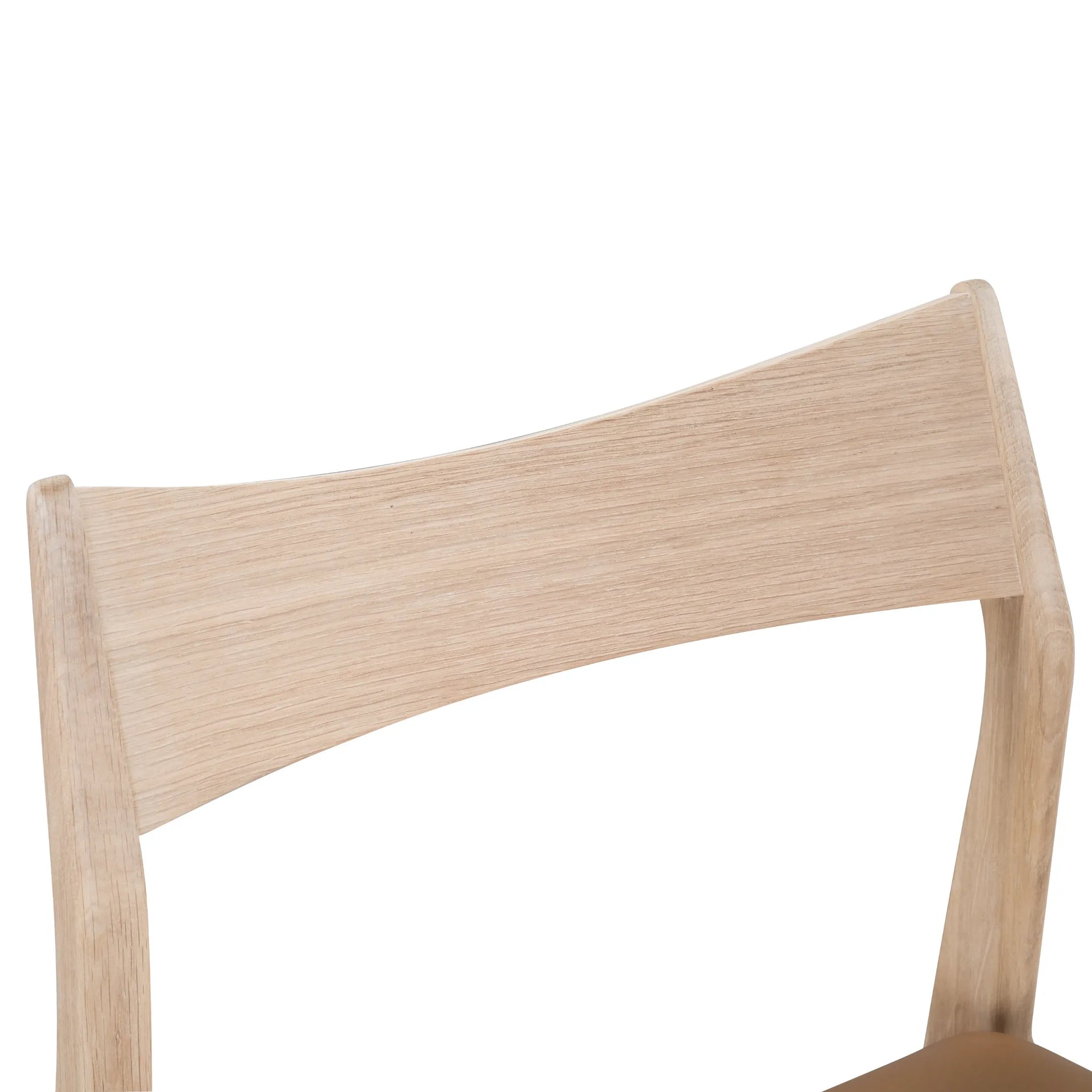Eclipse Dining Chair - Oak / Tan Leather