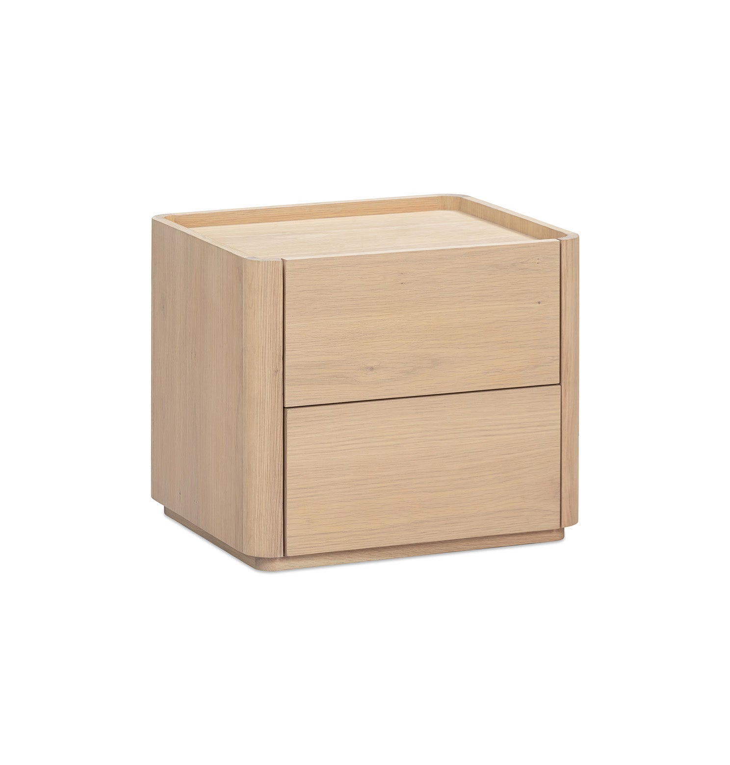 Trim Bedside Table - Oak
