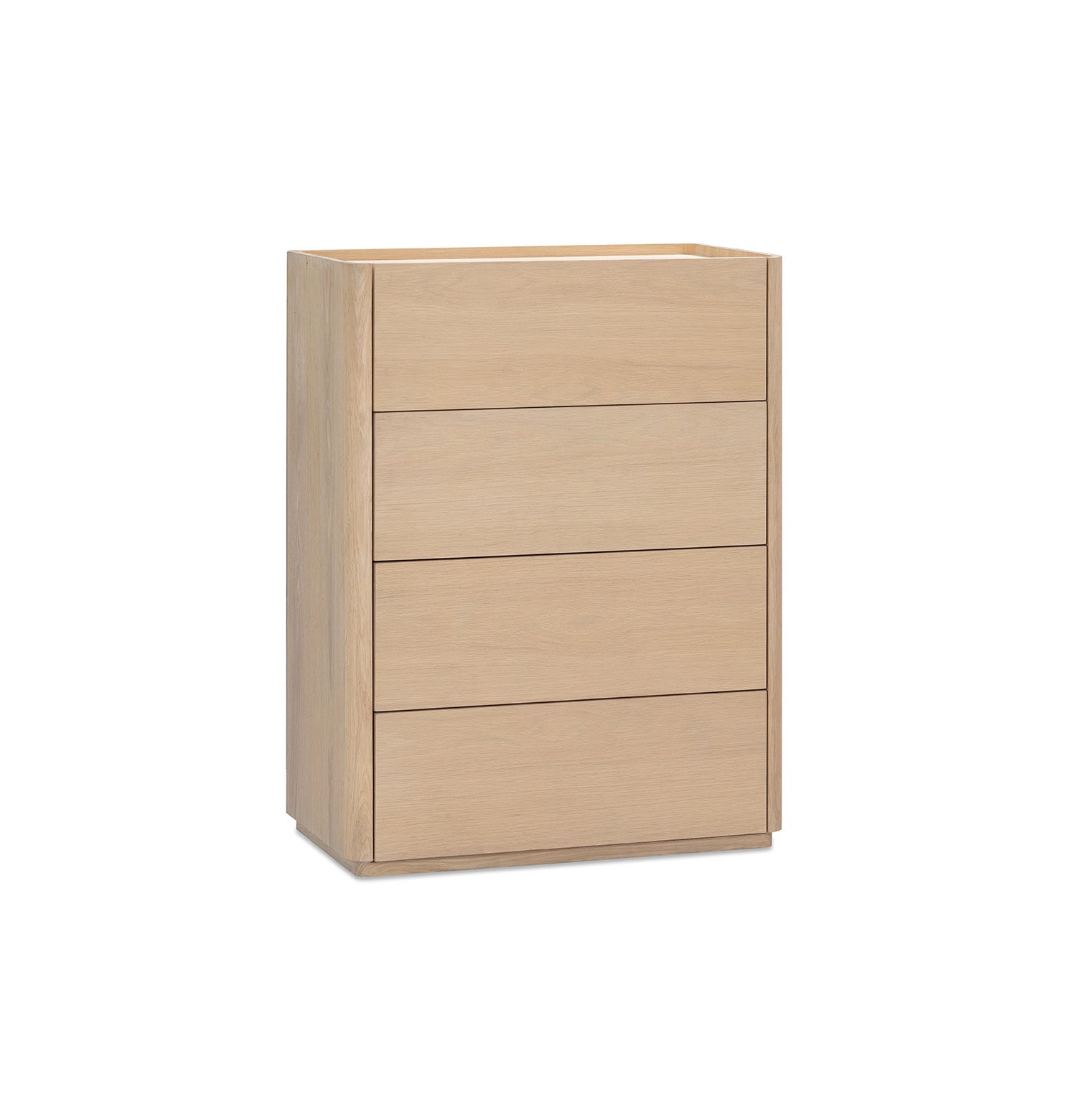 Trim 4 Drawer Chest - Oak
