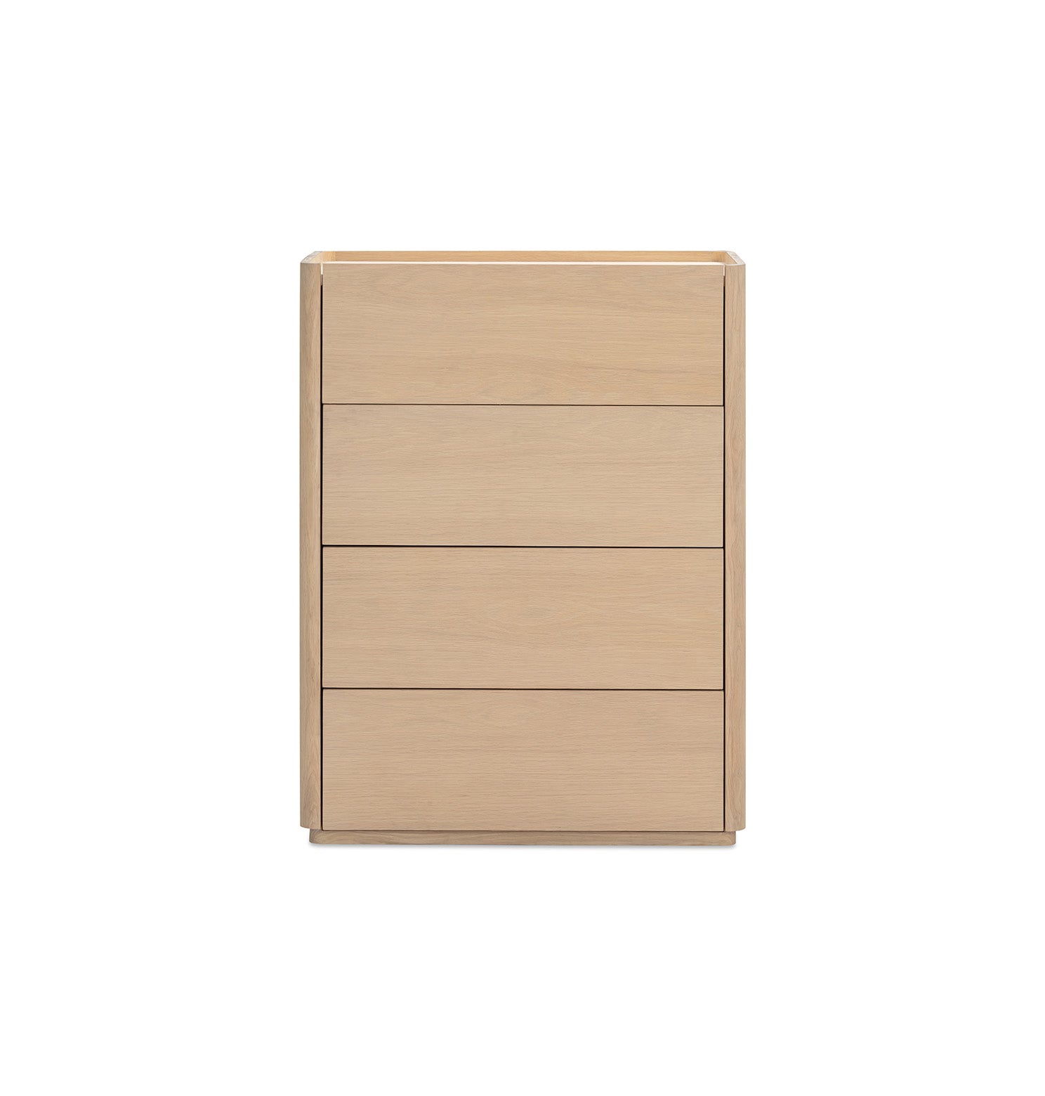 Trim 4 Drawer Chest - Oak