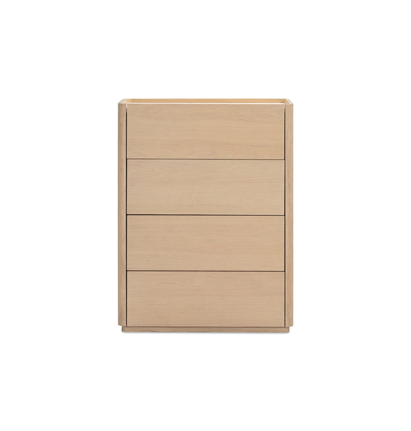 Trim 4 Drawer Chest - Oak