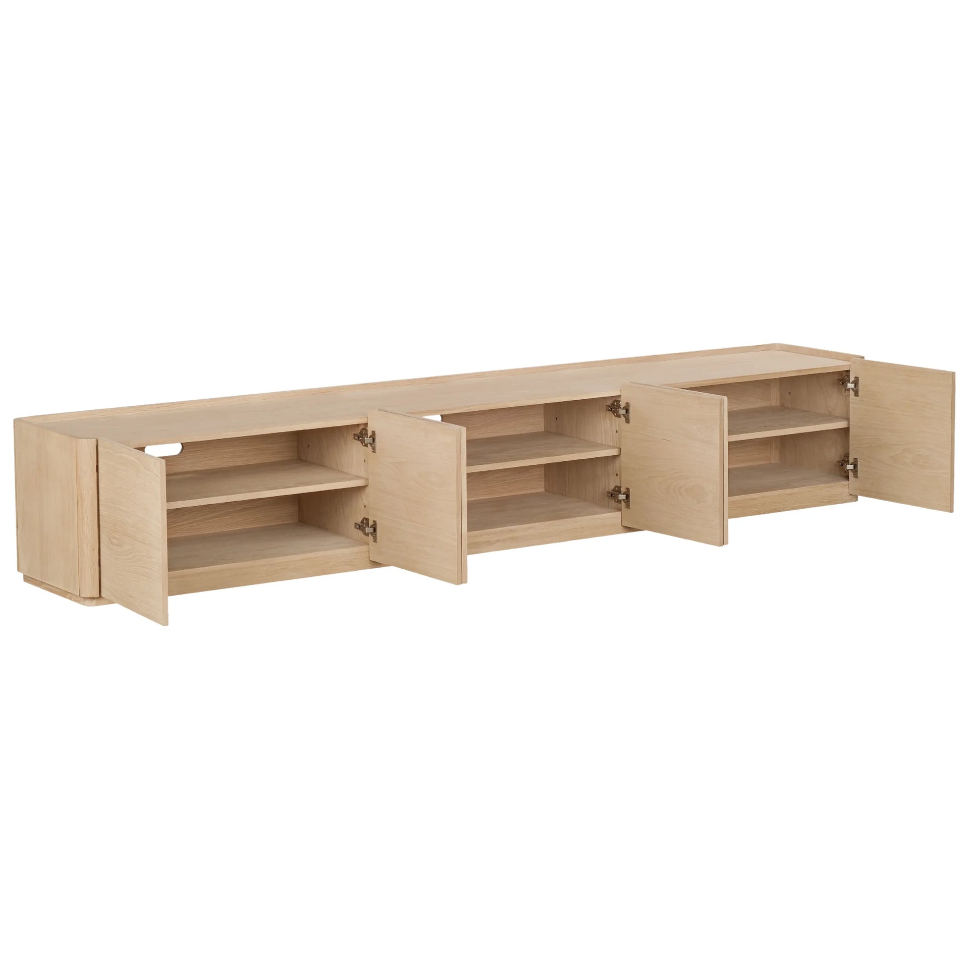 Trim Entertainment Unit 265cm - Oak