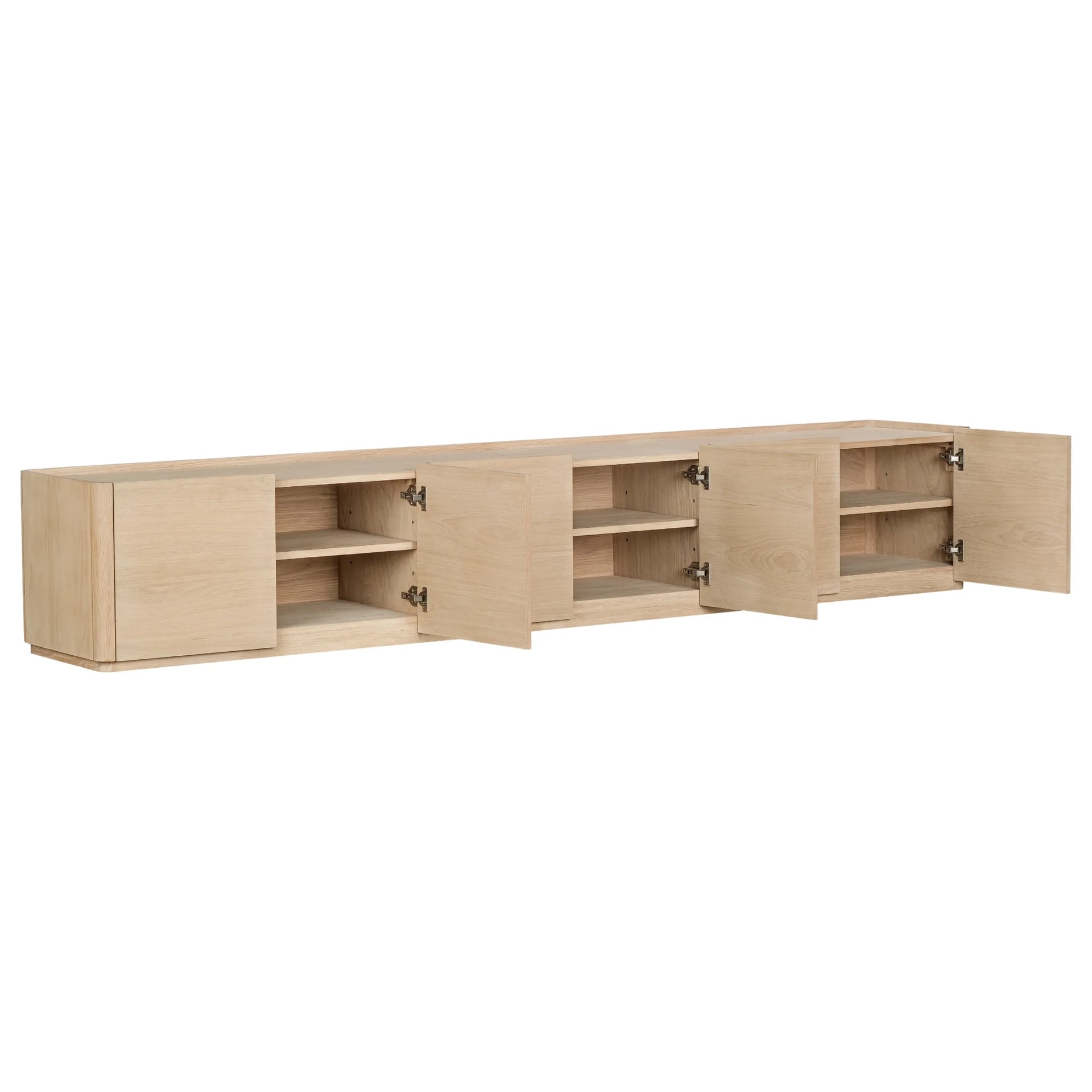 Trim Entertainment Unit 265cm - Oak