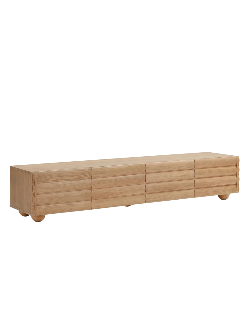 Flow Entertainment Unit 210cm - Oak