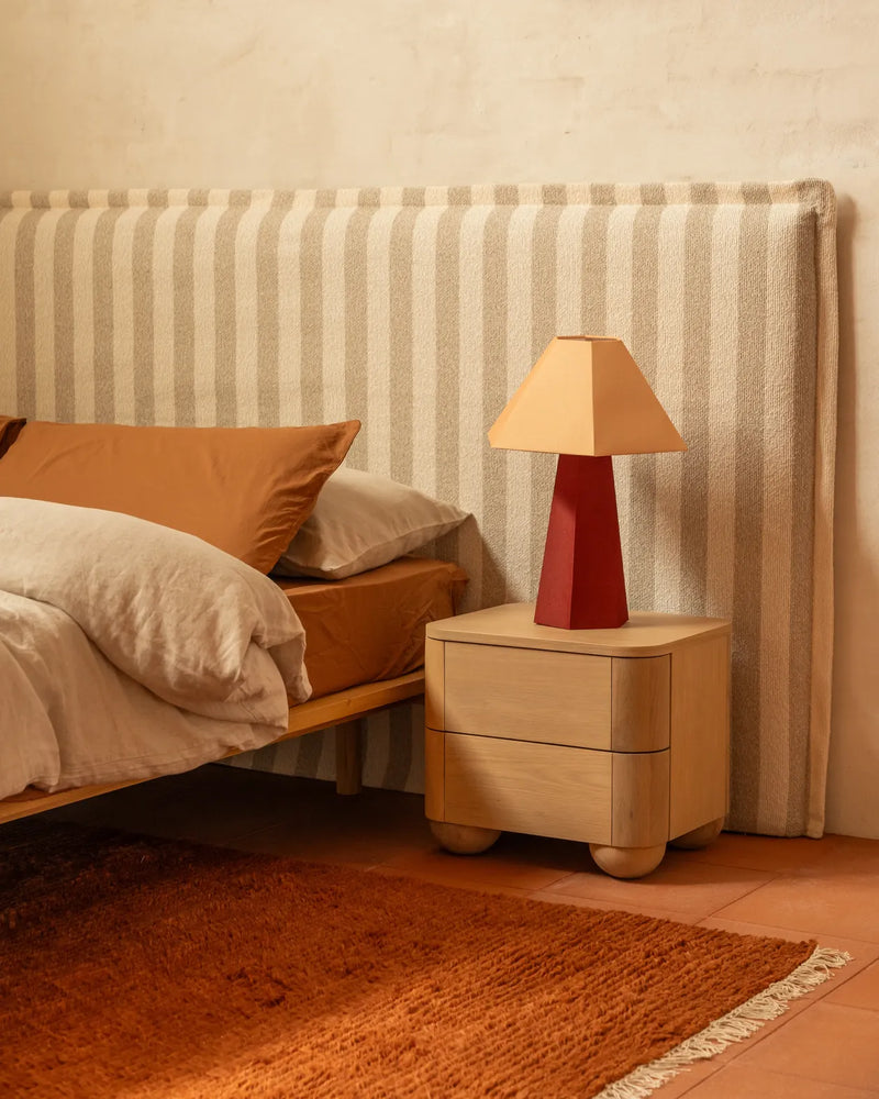 Bound Bedside Table - Oak