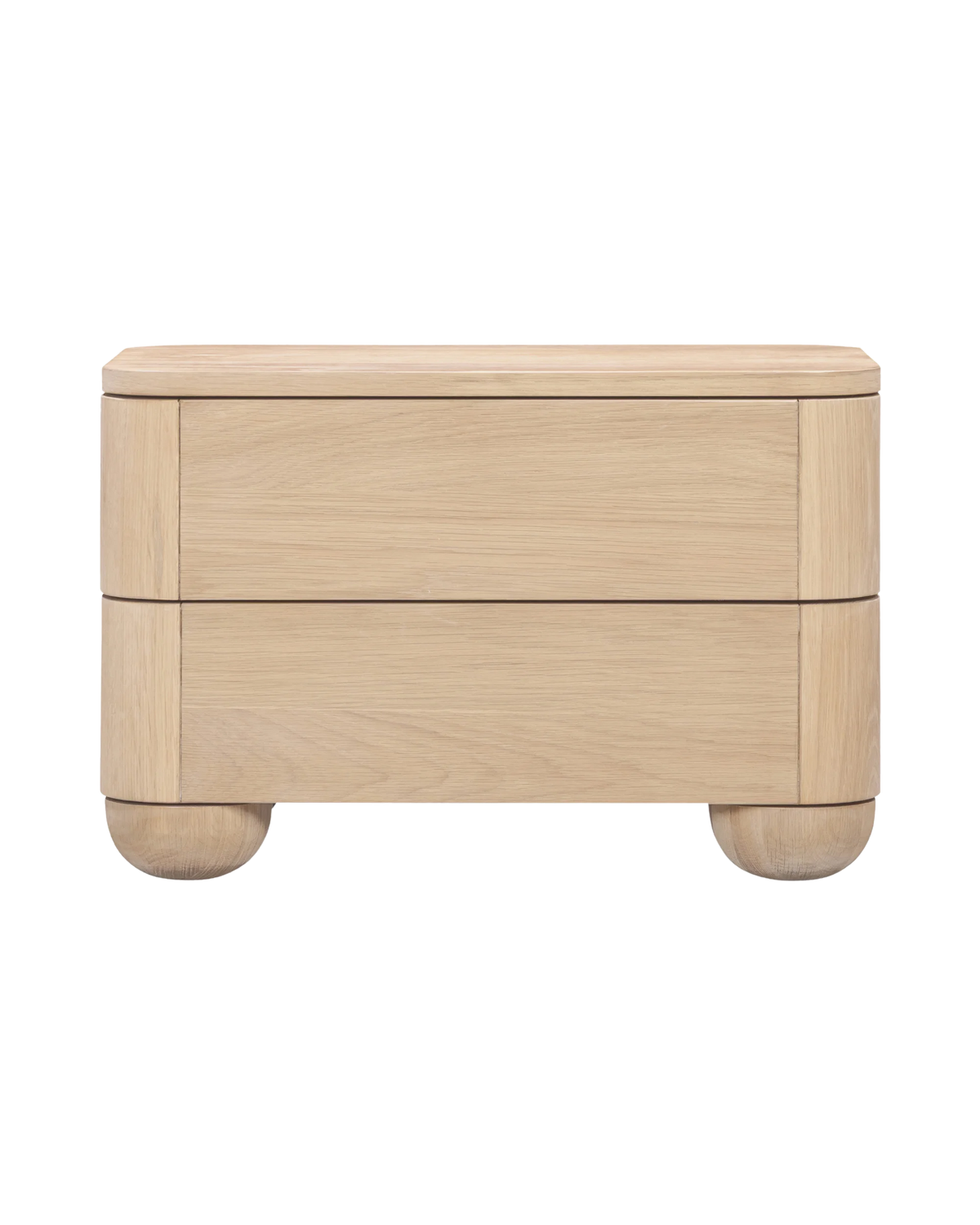 Bound Bedside Table Large - Oak