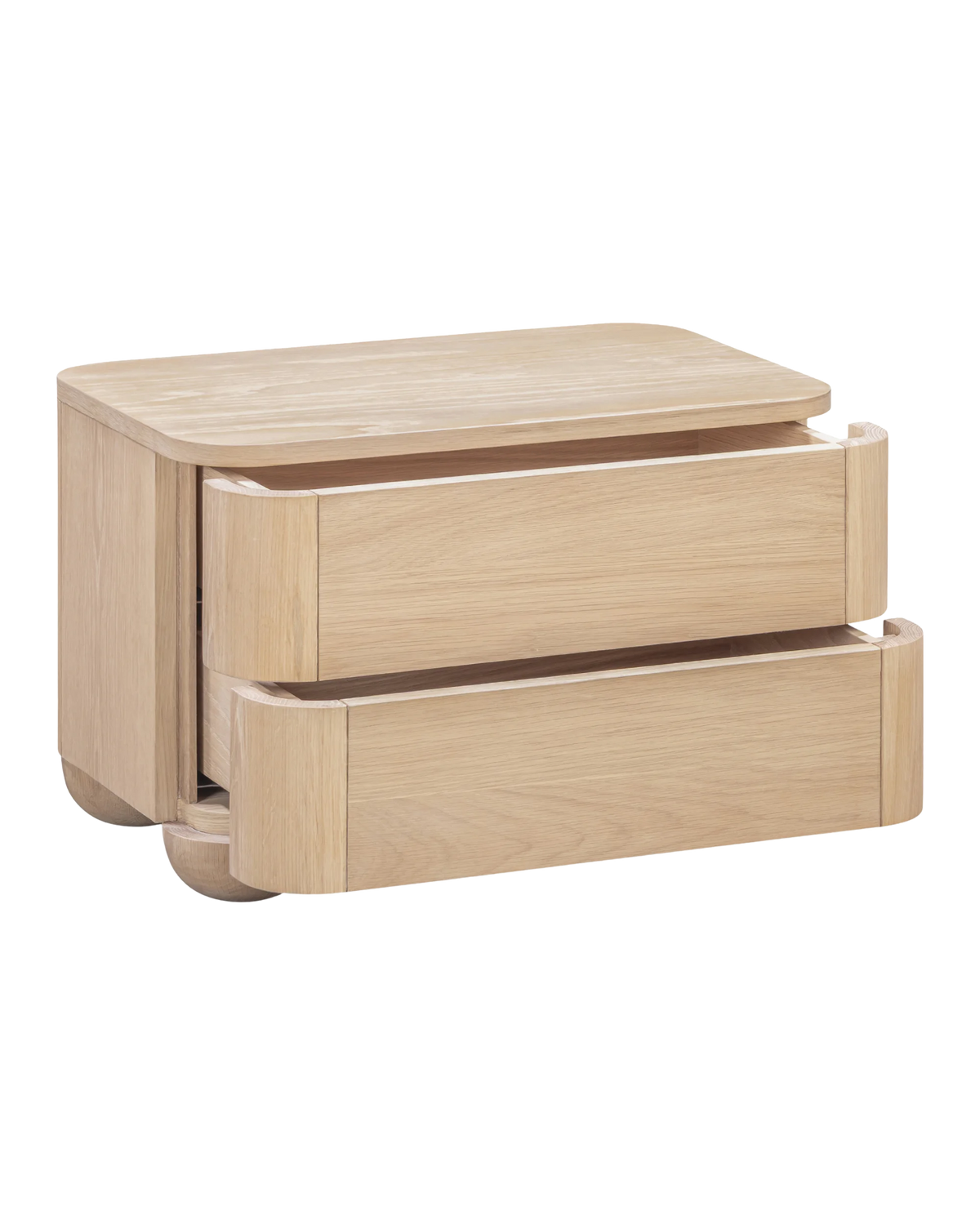 Bound Bedside Table Large - Oak