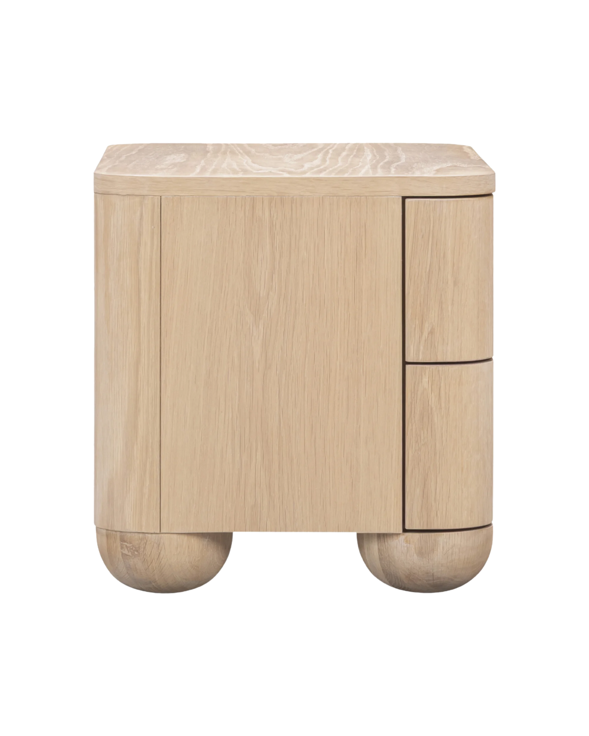 Bound Bedside Table Large - Oak