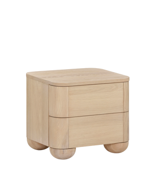 Bound Bedside Table - Oak