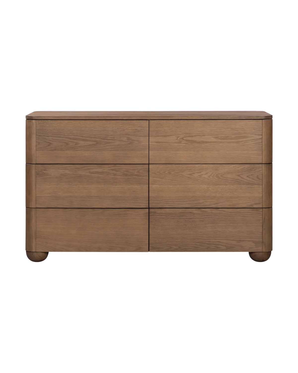 Bound 6 Drawer Chest - Deep Oak