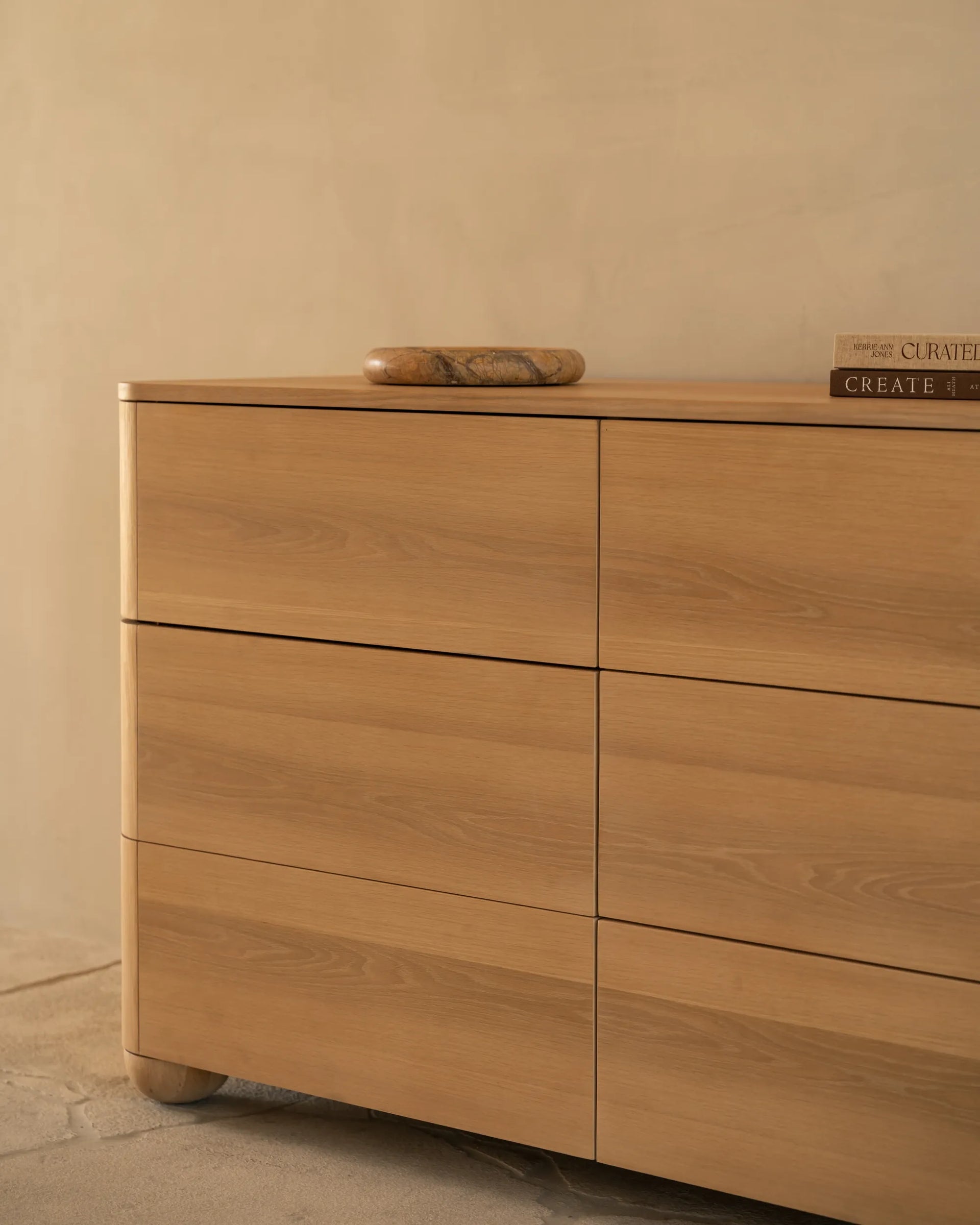 Bound 6 Drawer Chest - Oak