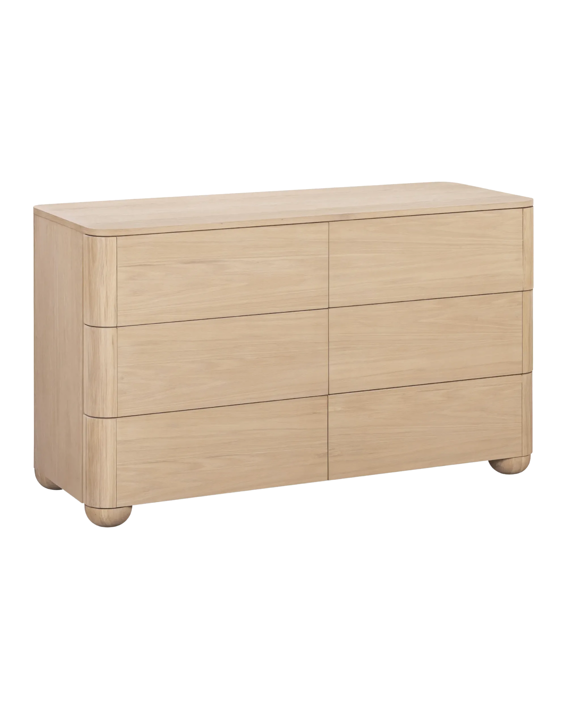 Bound 6 Drawer Chest - Oak
