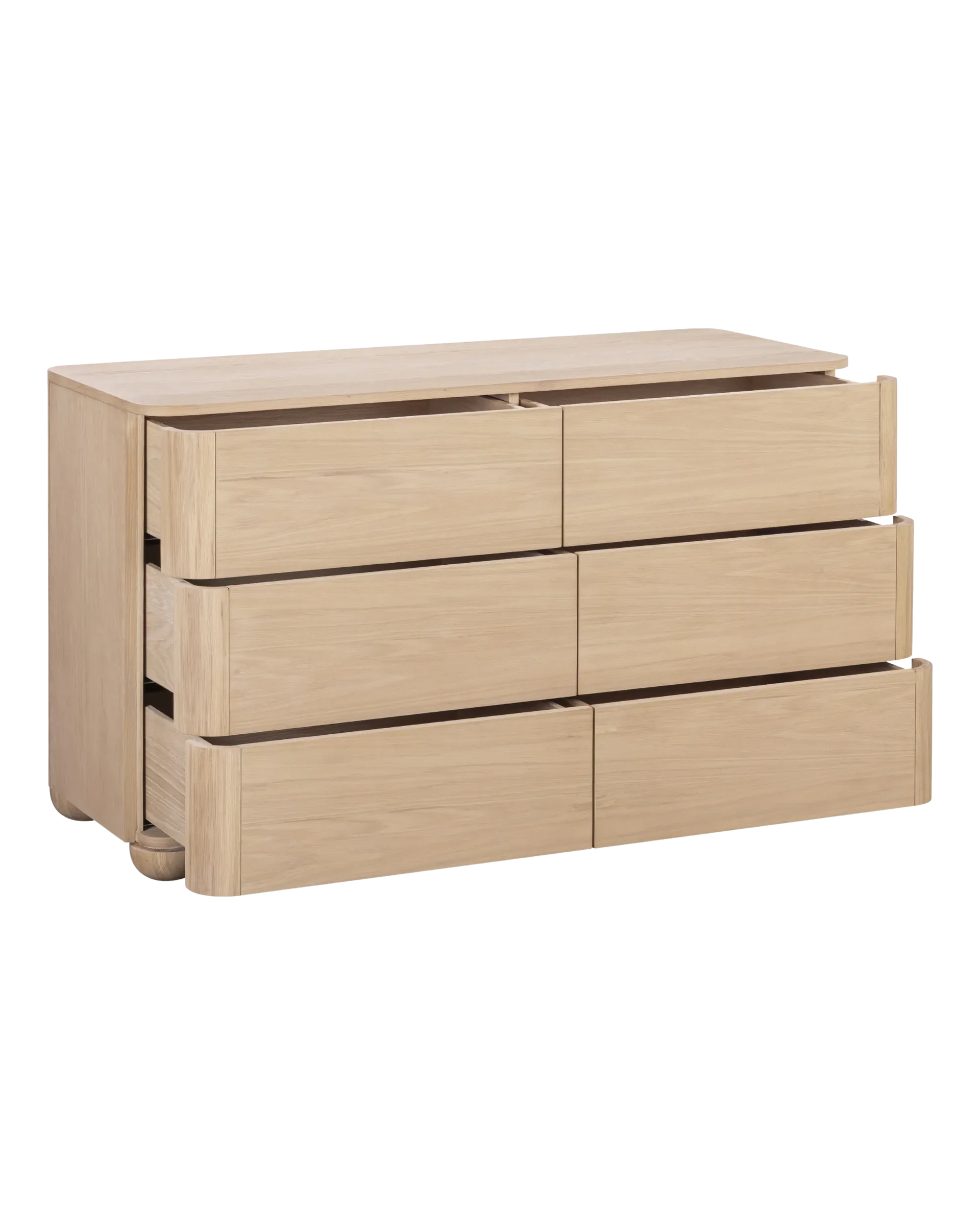 Bound 6 Drawer Chest - Oak