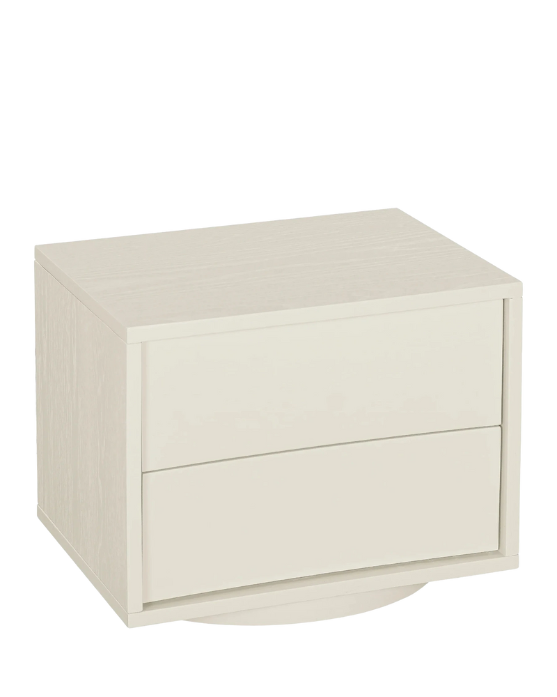 Tide Bedside Table - Porcelain
