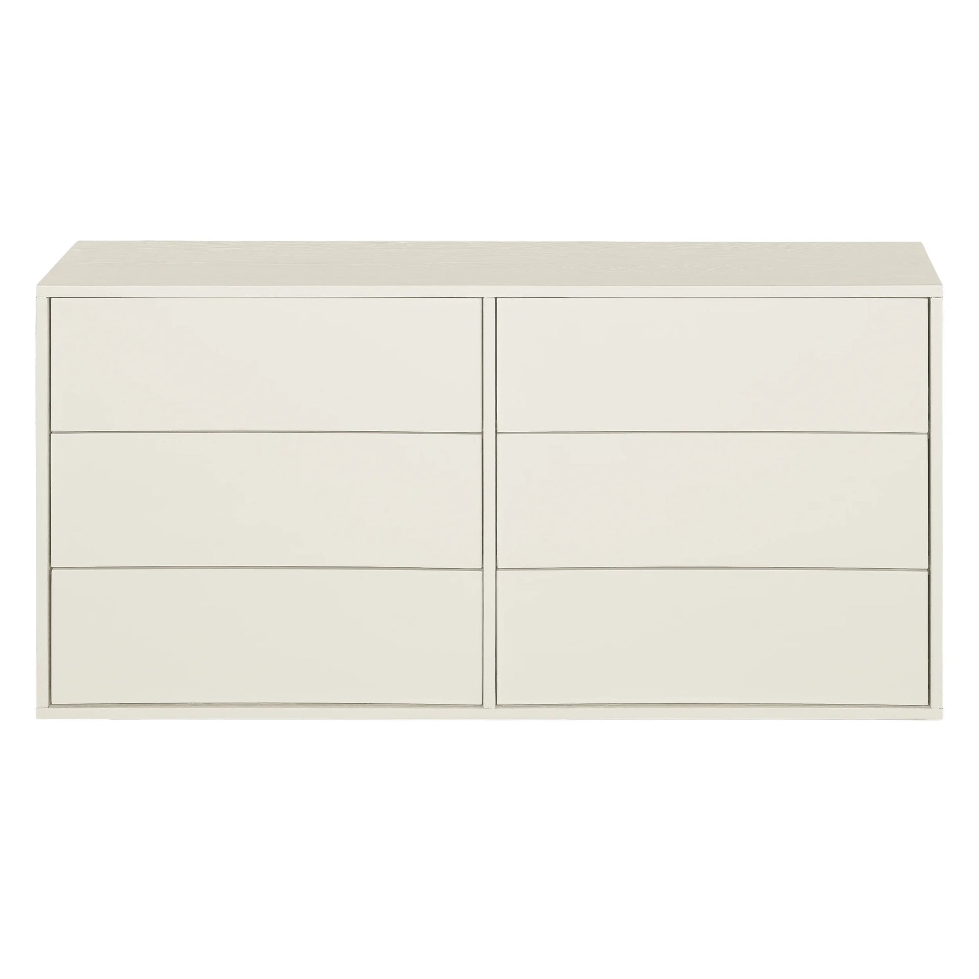 Tide 6 Drawer Chest - Porcelain
